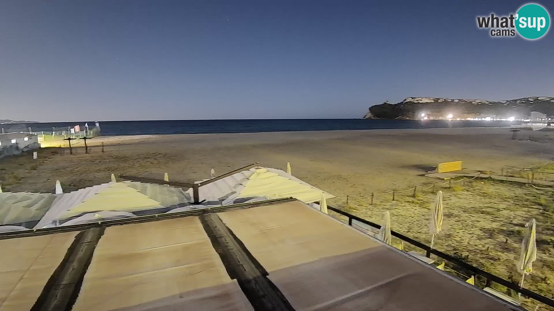 Poetto beach webcam | Cagliari | Sardinia