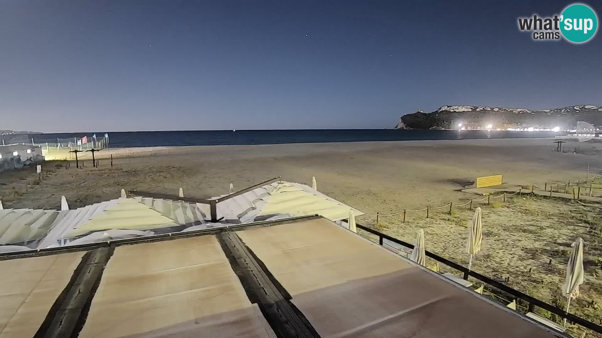 Webcam spiaggia del Poetto | Cagliari | Sardegna