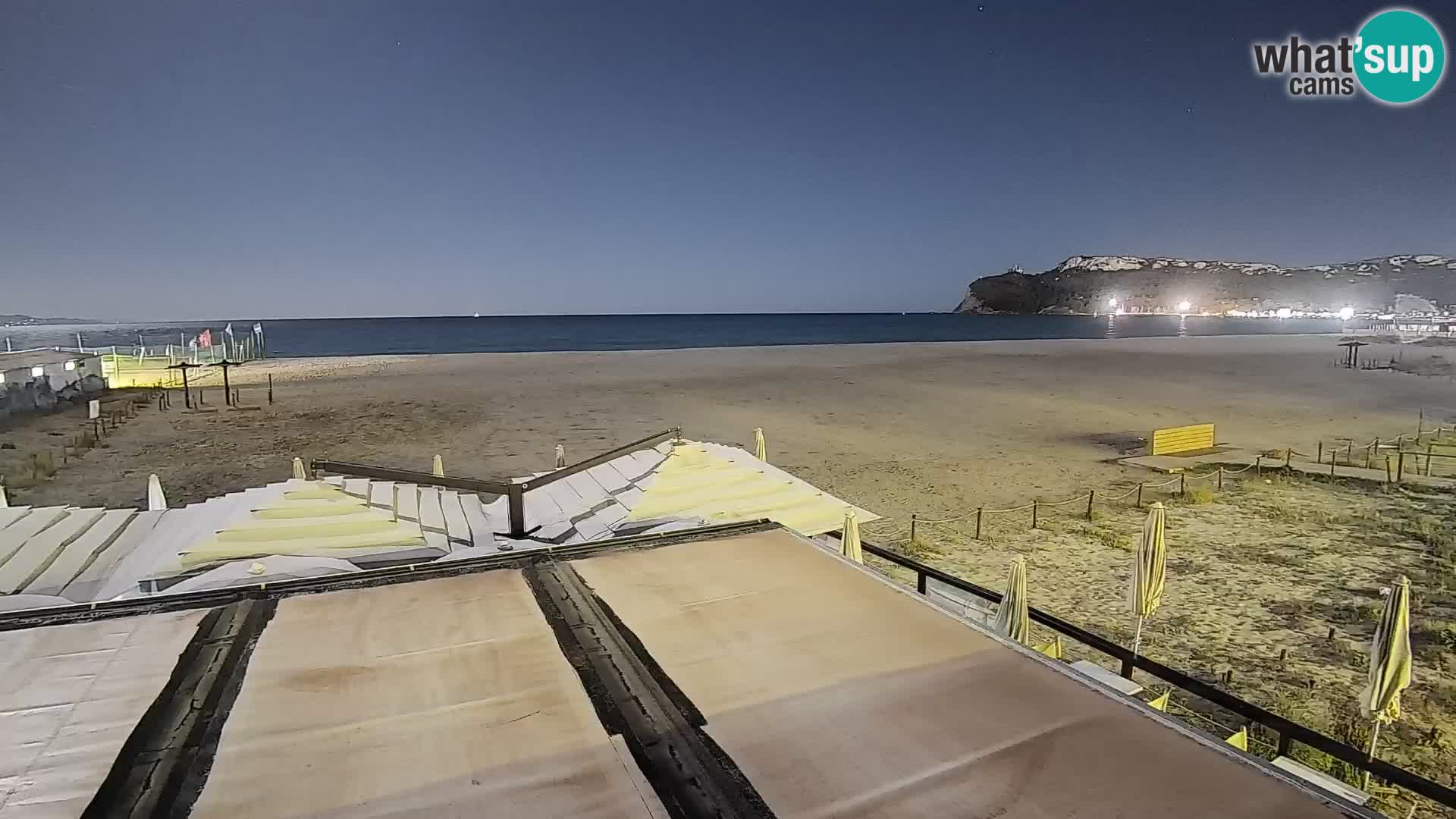 Webcam playa de Poetto | Cagliari | Cerdeña