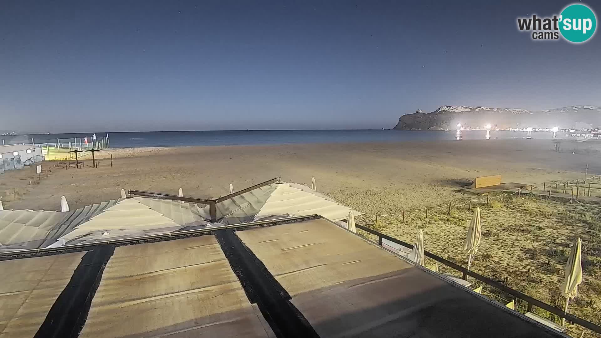 Webcam playa de Poetto | Cagliari | Cerdeña