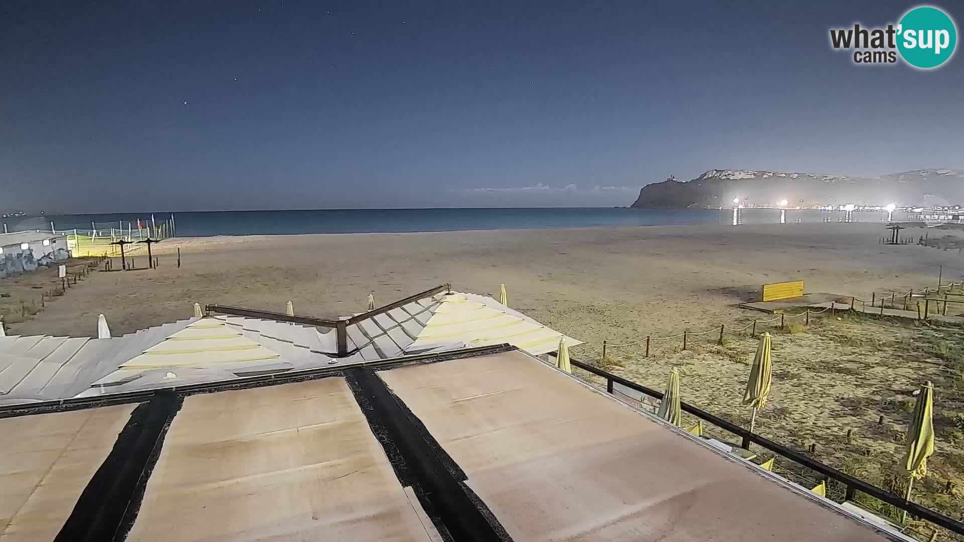 Webcam spiaggia del Poetto | Cagliari | Sardegna