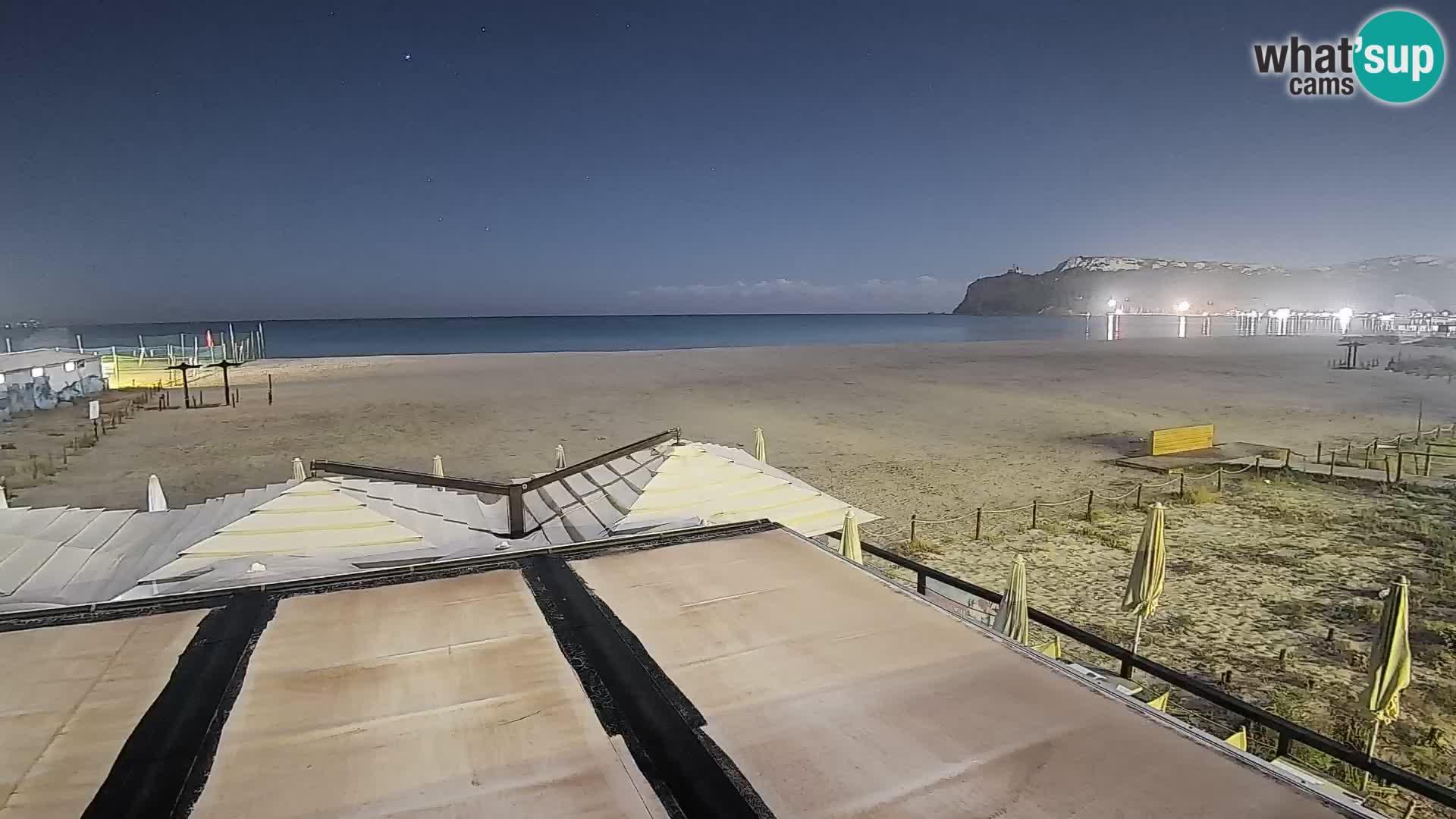 Webcam spiaggia del Poetto | Cagliari | Sardegna