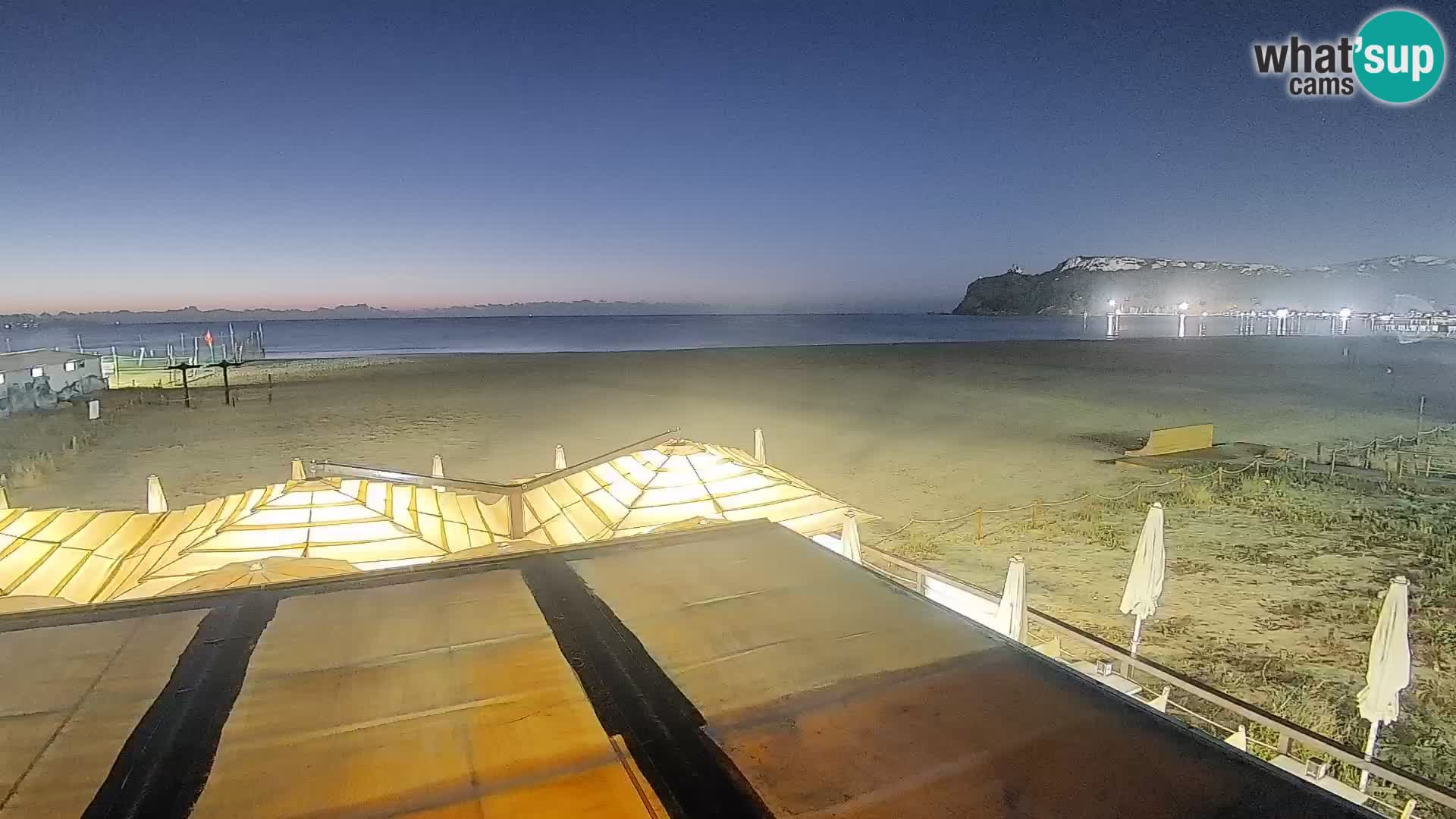Poetto beach webcam | Cagliari | Sardinija