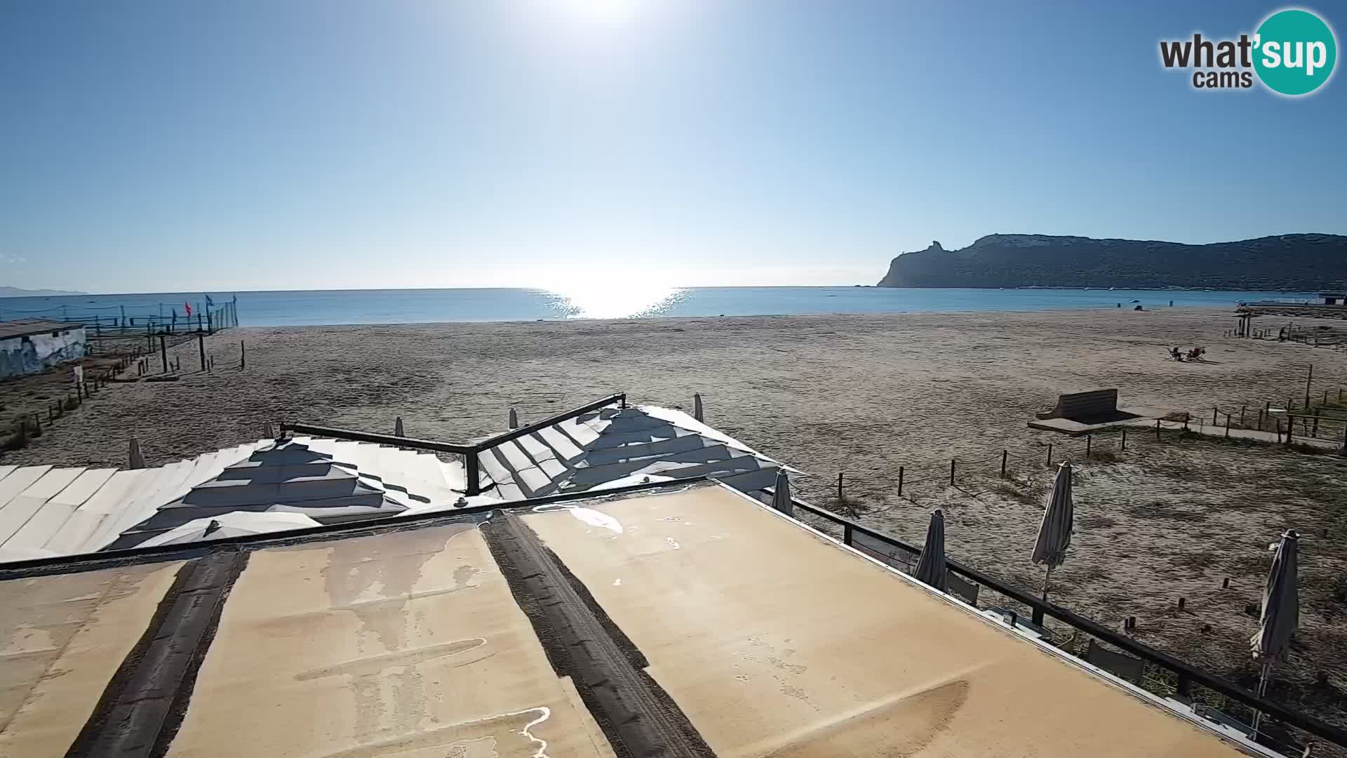 Poetto beach webcam | Cagliari | Sardinia