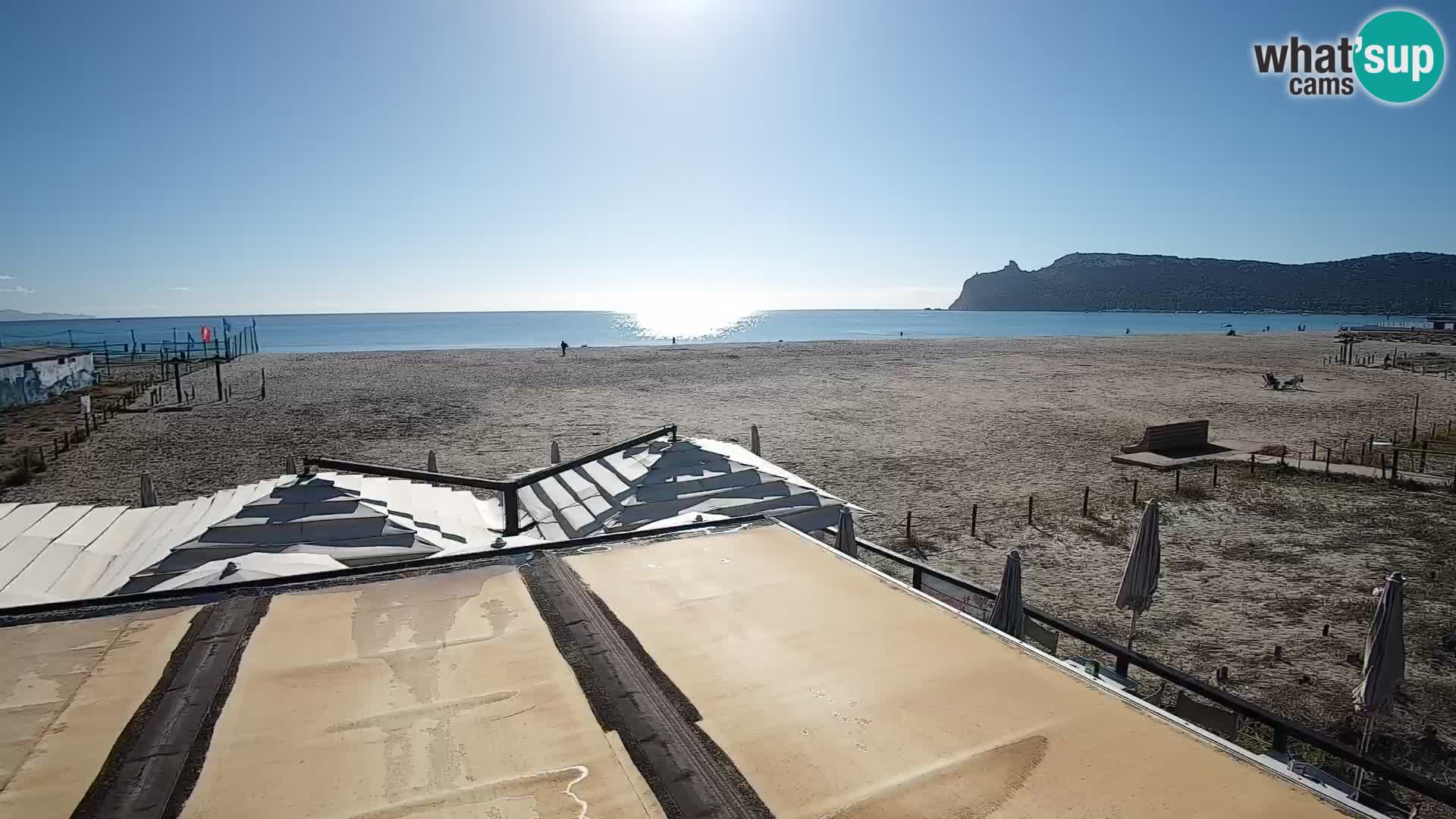 Poetto Strand Webcam | Cagliari | Sardinien