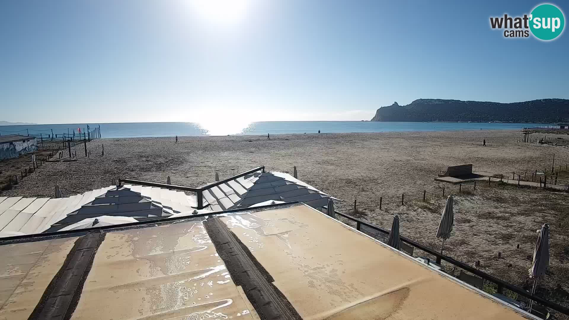Webcam spiaggia del Poetto | Cagliari | Sardegna