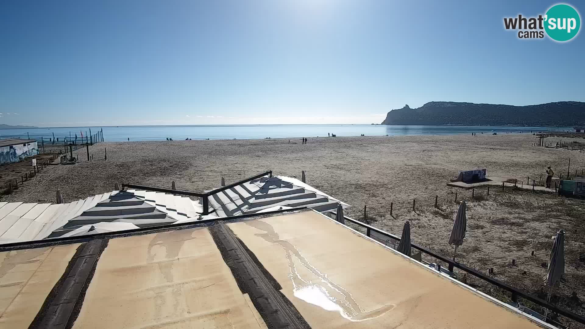 Poetto Strand Webcam | Cagliari | Sardinien