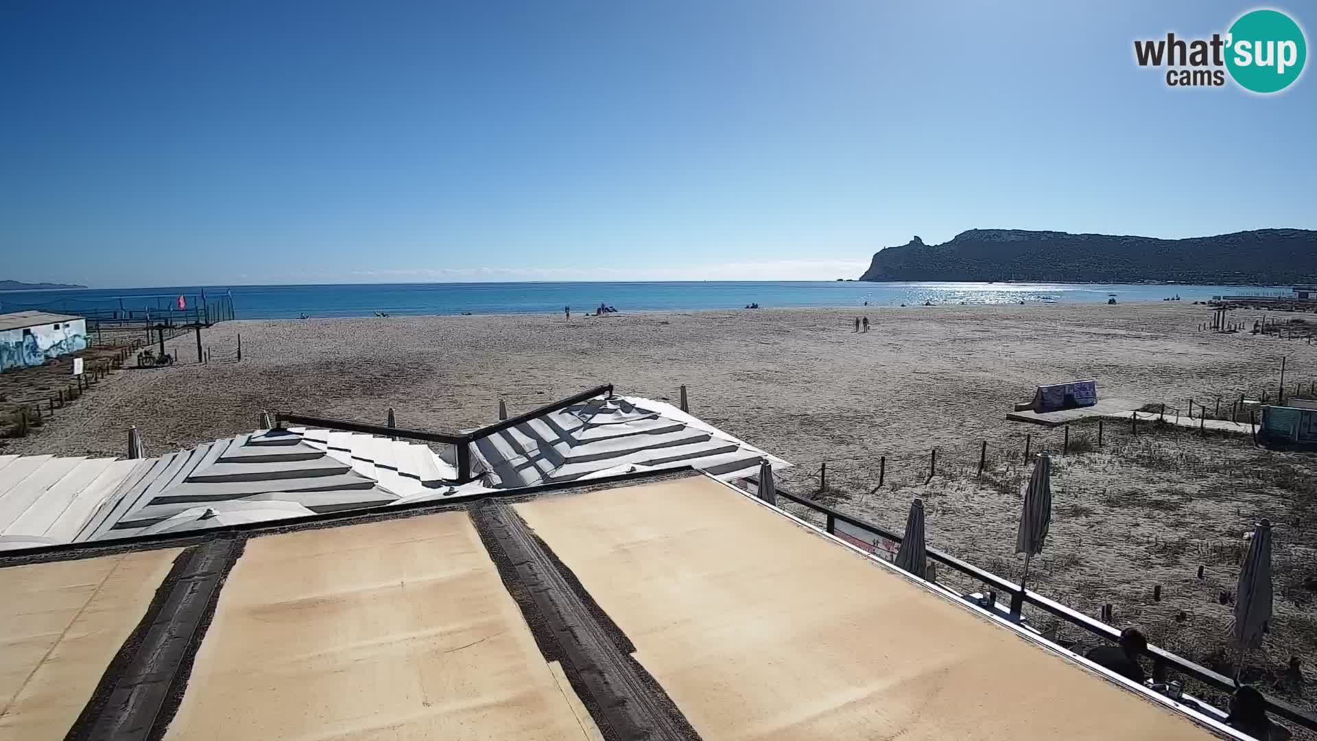 Webcam playa de Poetto | Cagliari | Cerdeña