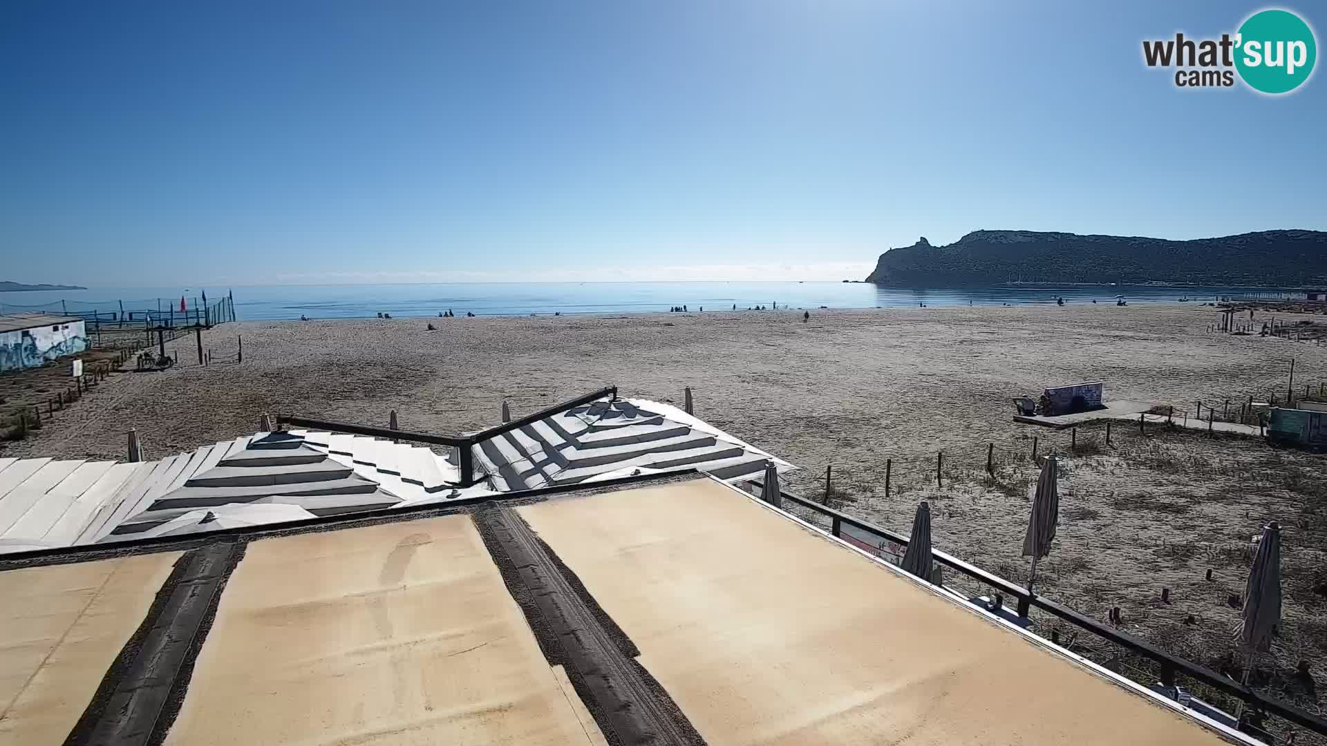 Webcam spiaggia del Poetto | Cagliari | Sardegna