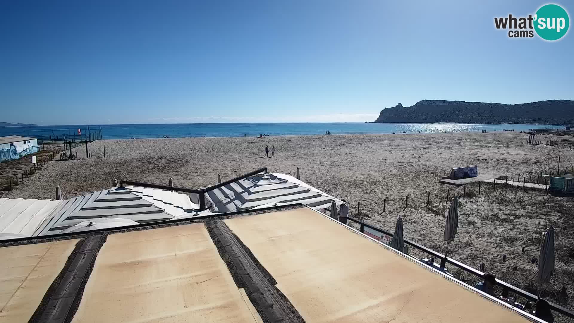 Poetto Strand Webcam | Cagliari | Sardinien