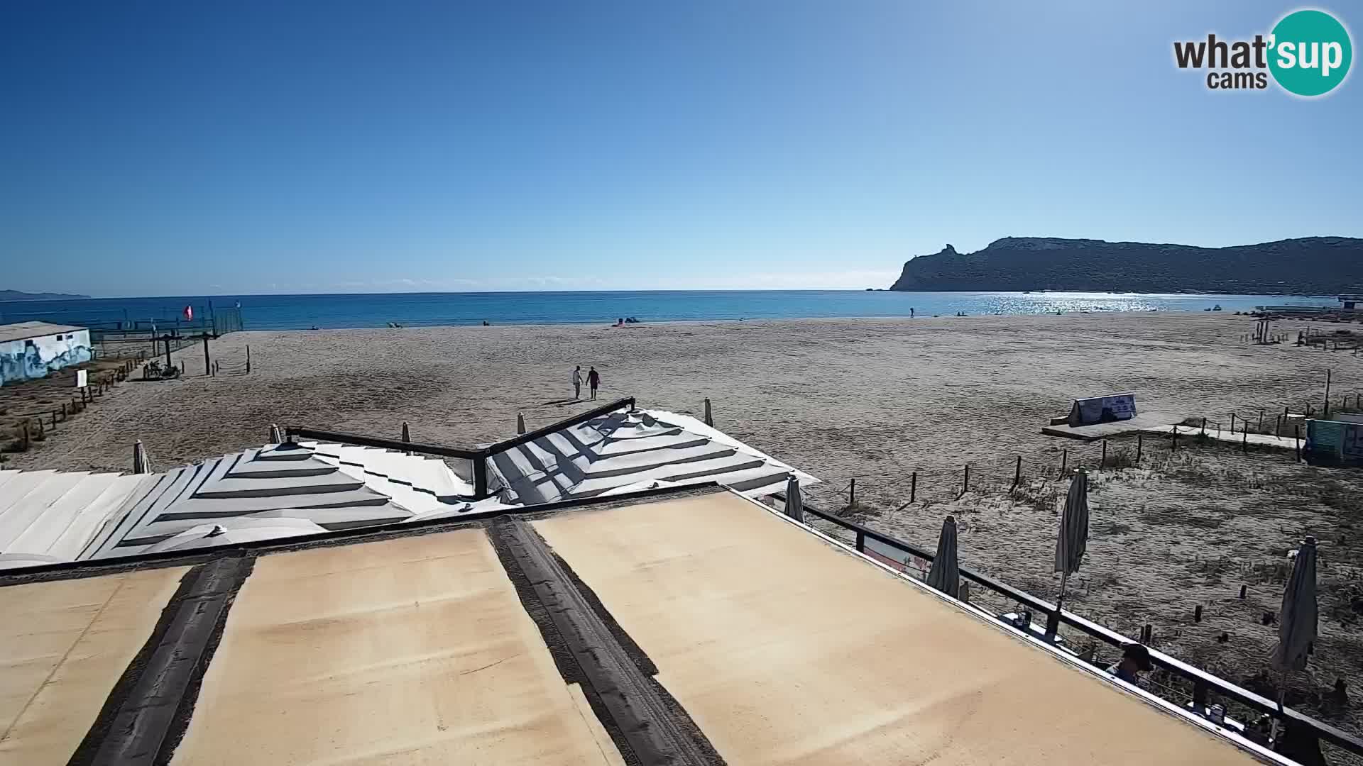 Webcam spiaggia del Poetto | Cagliari | Sardegna