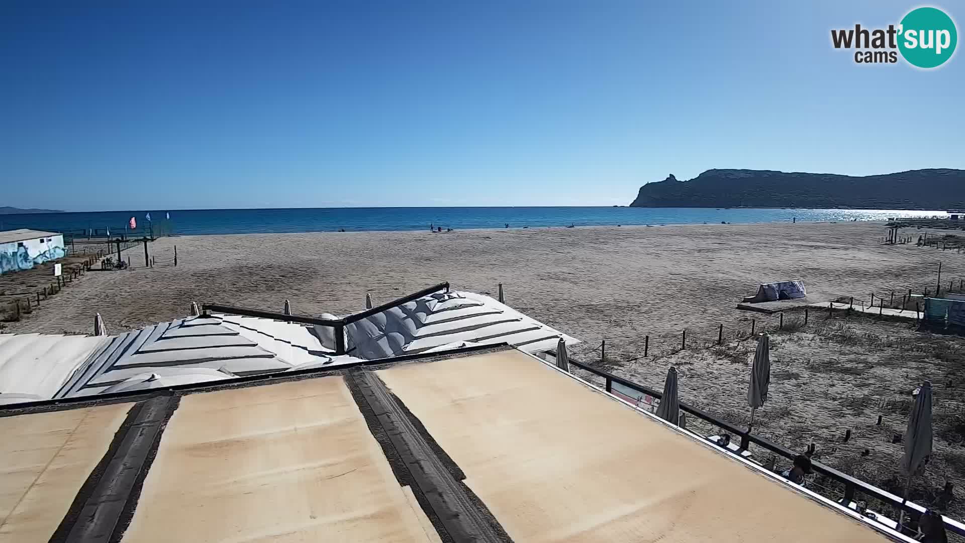 Poetto Strand Webcam | Cagliari | Sardinien