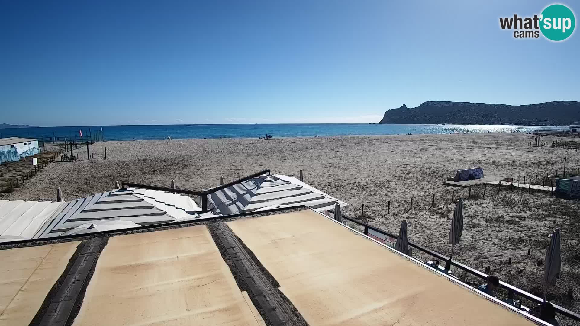 Webcam spiaggia del Poetto | Cagliari | Sardegna