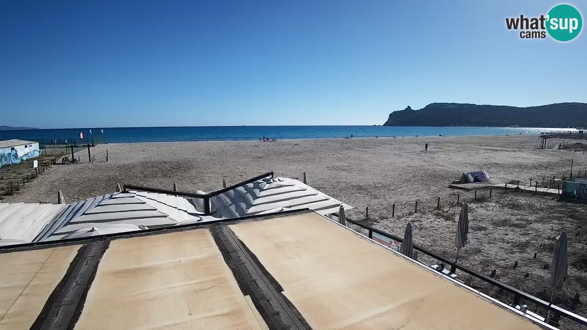Poetto beach webcam | Cagliari | Sardinia