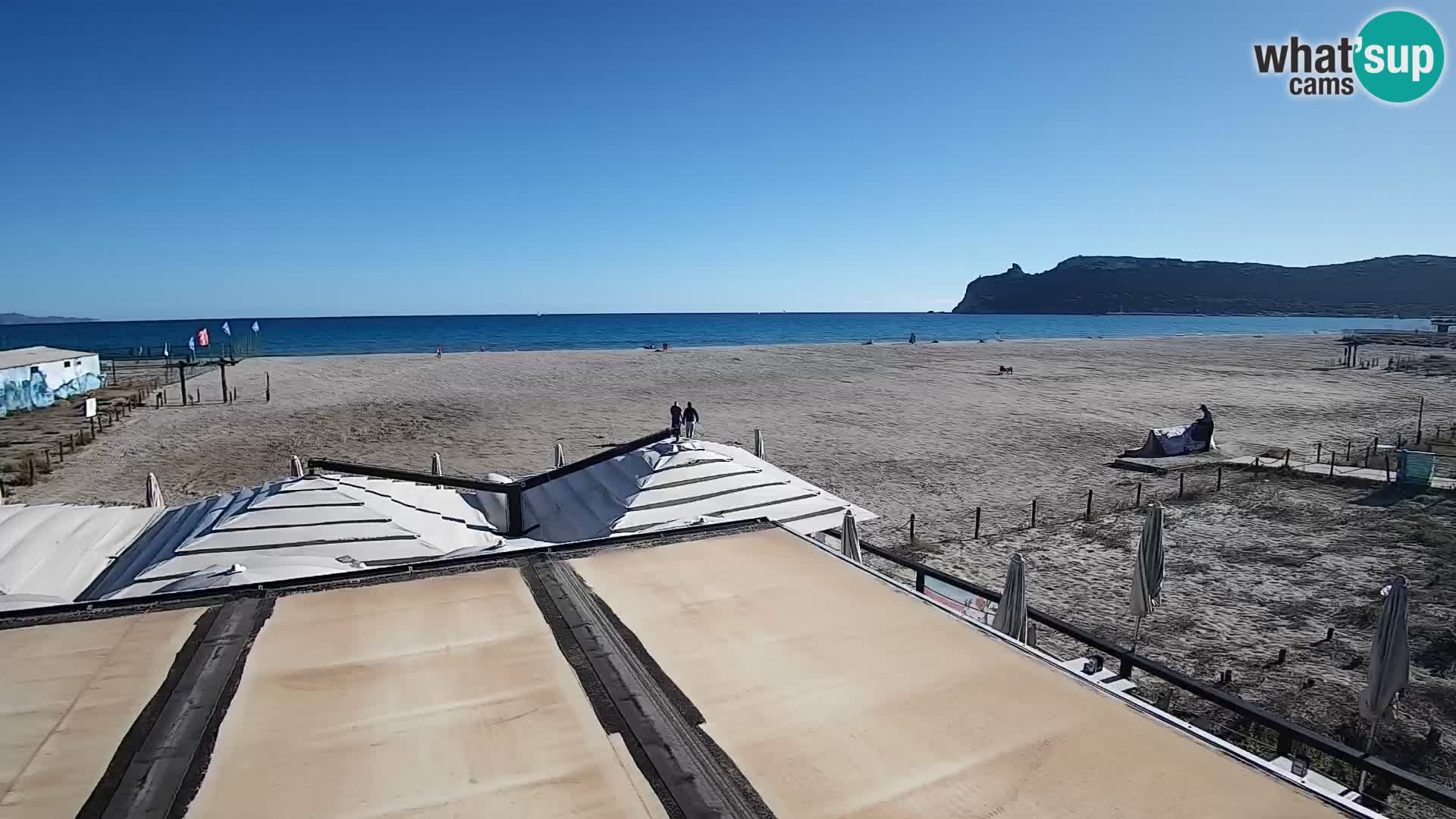 Webcam plage de Poetto | Cagliari | Sardaigne
