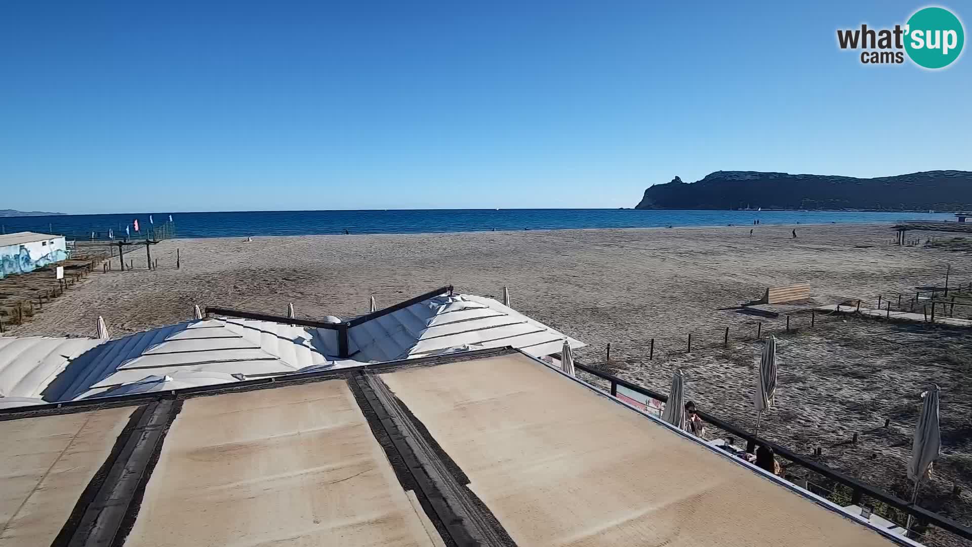 Webcam plage de Poetto | Cagliari | Sardaigne