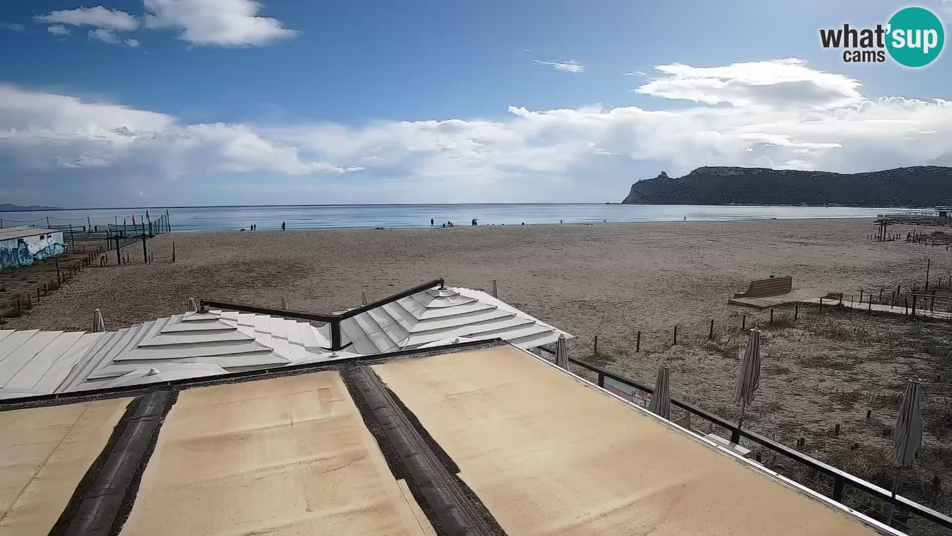 Webcam spiaggia del Poetto | Cagliari | Sardegna