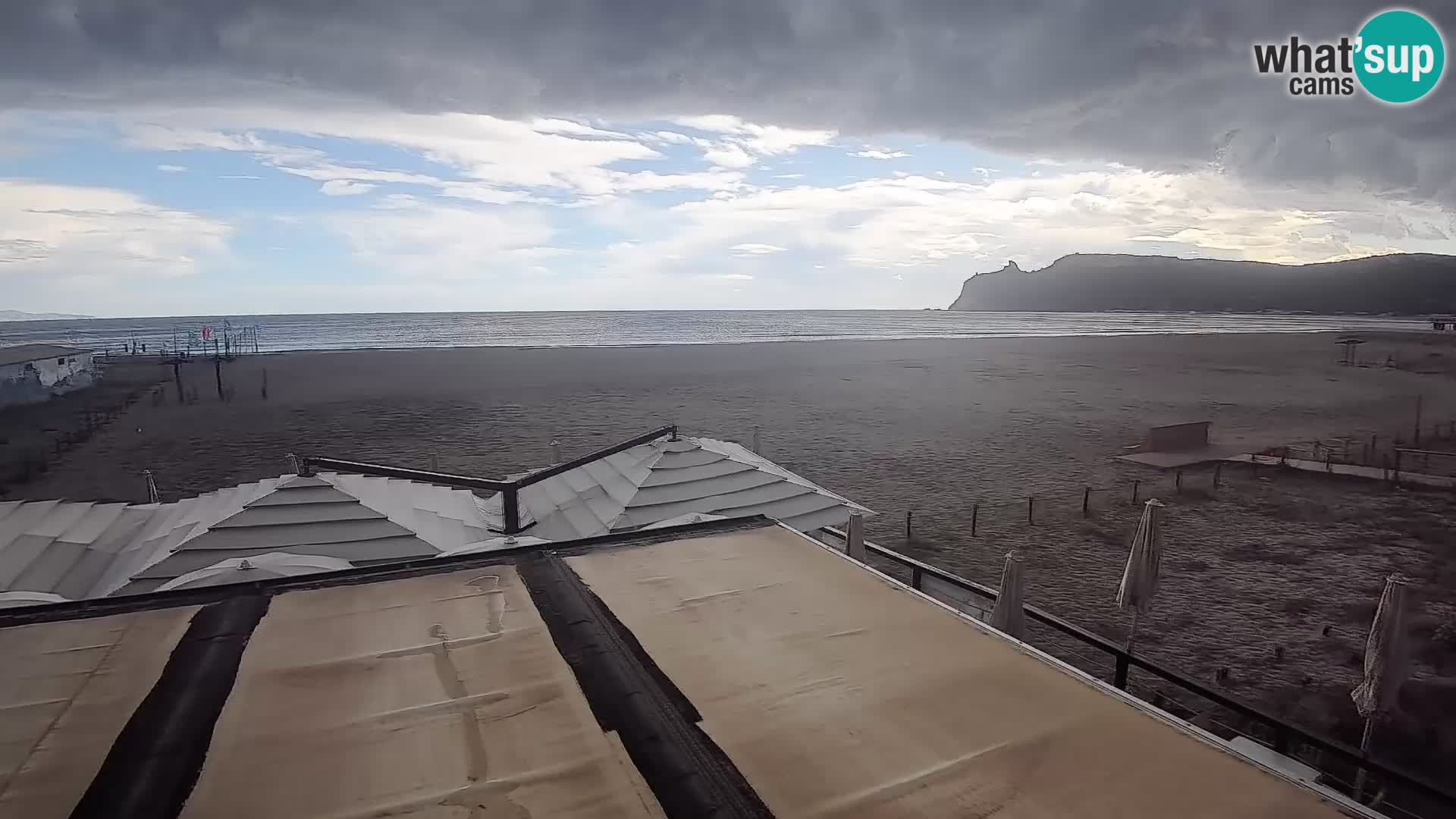 Poetto beach webcam | Cagliari | Sardinija