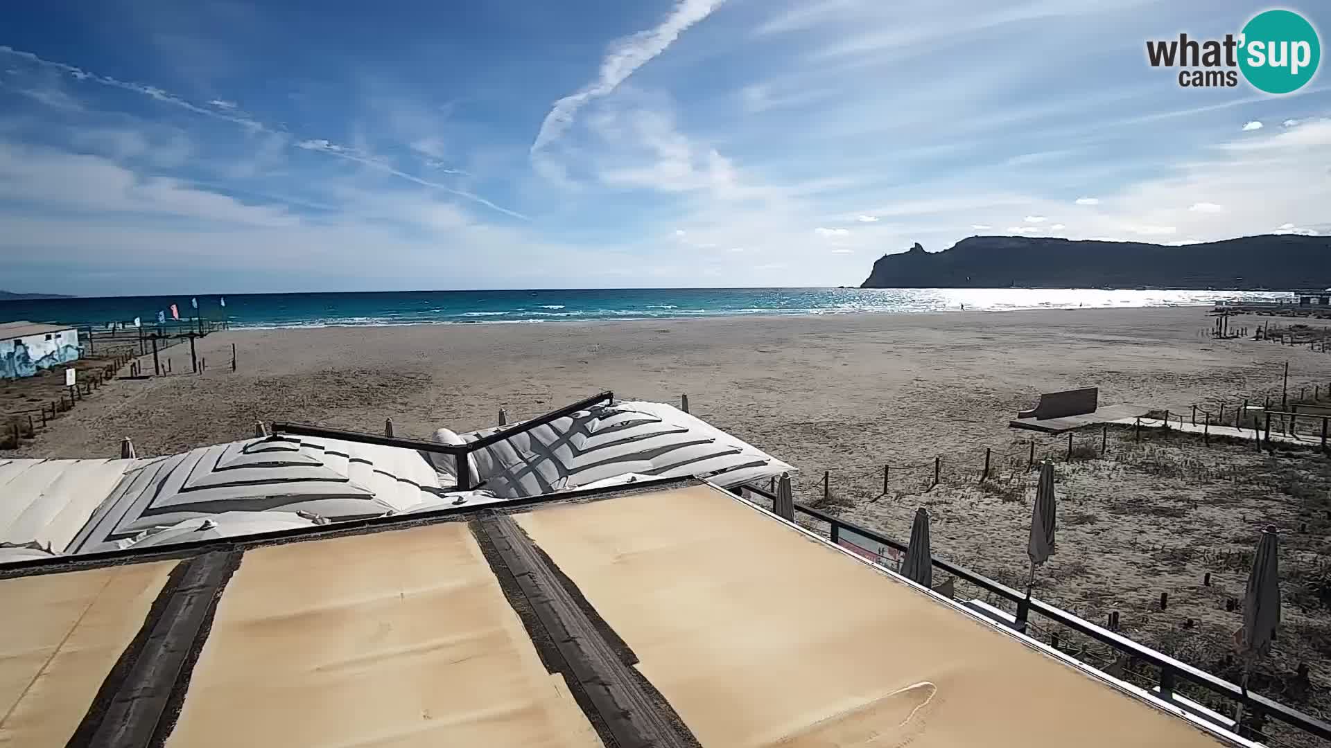 Poetto Strand Webcam | Cagliari | Sardinien