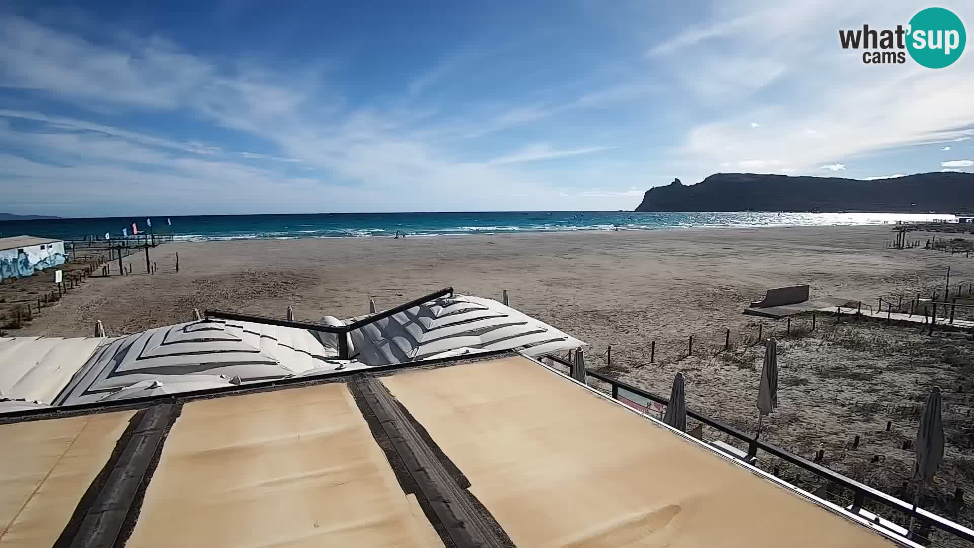 Poetto beach webcam | Cagliari | Sardinia