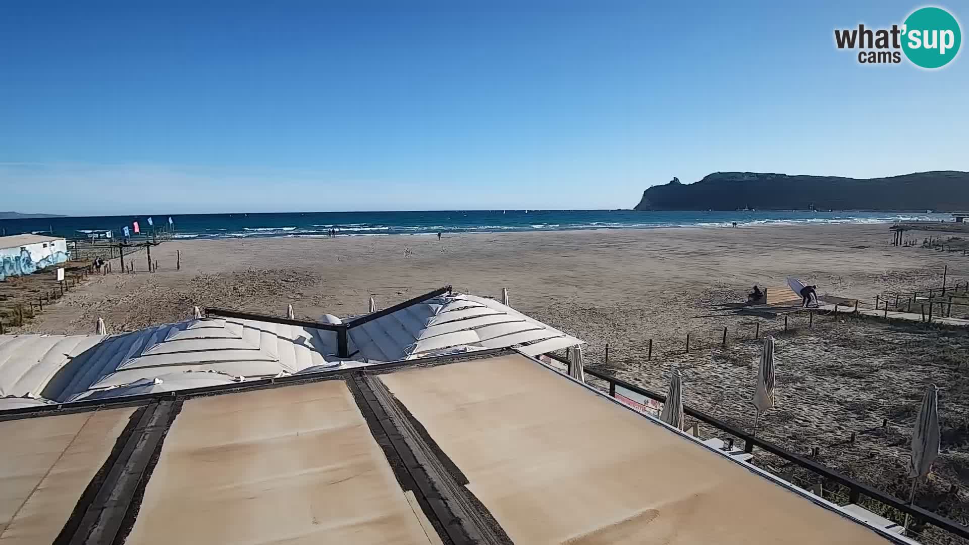 Webcam spiaggia del Poetto | Cagliari | Sardegna
