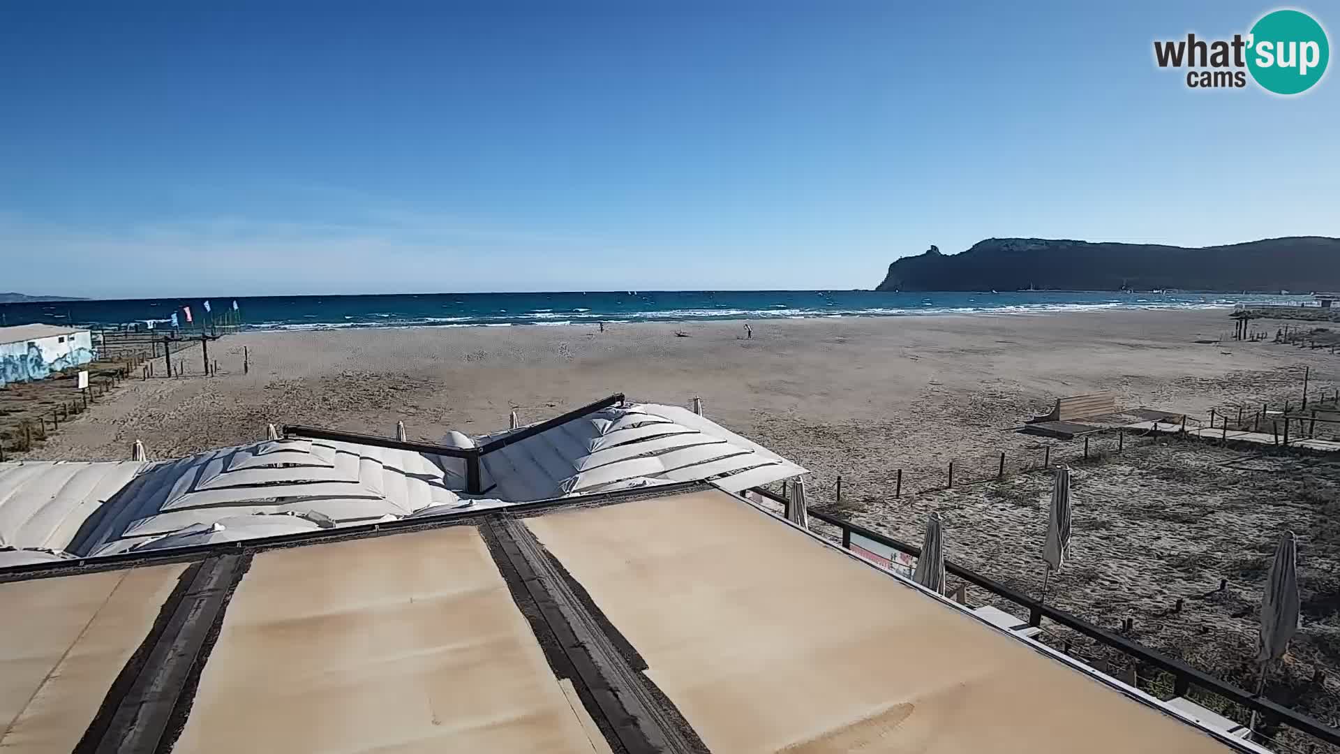 Webcam spiaggia del Poetto | Cagliari | Sardegna