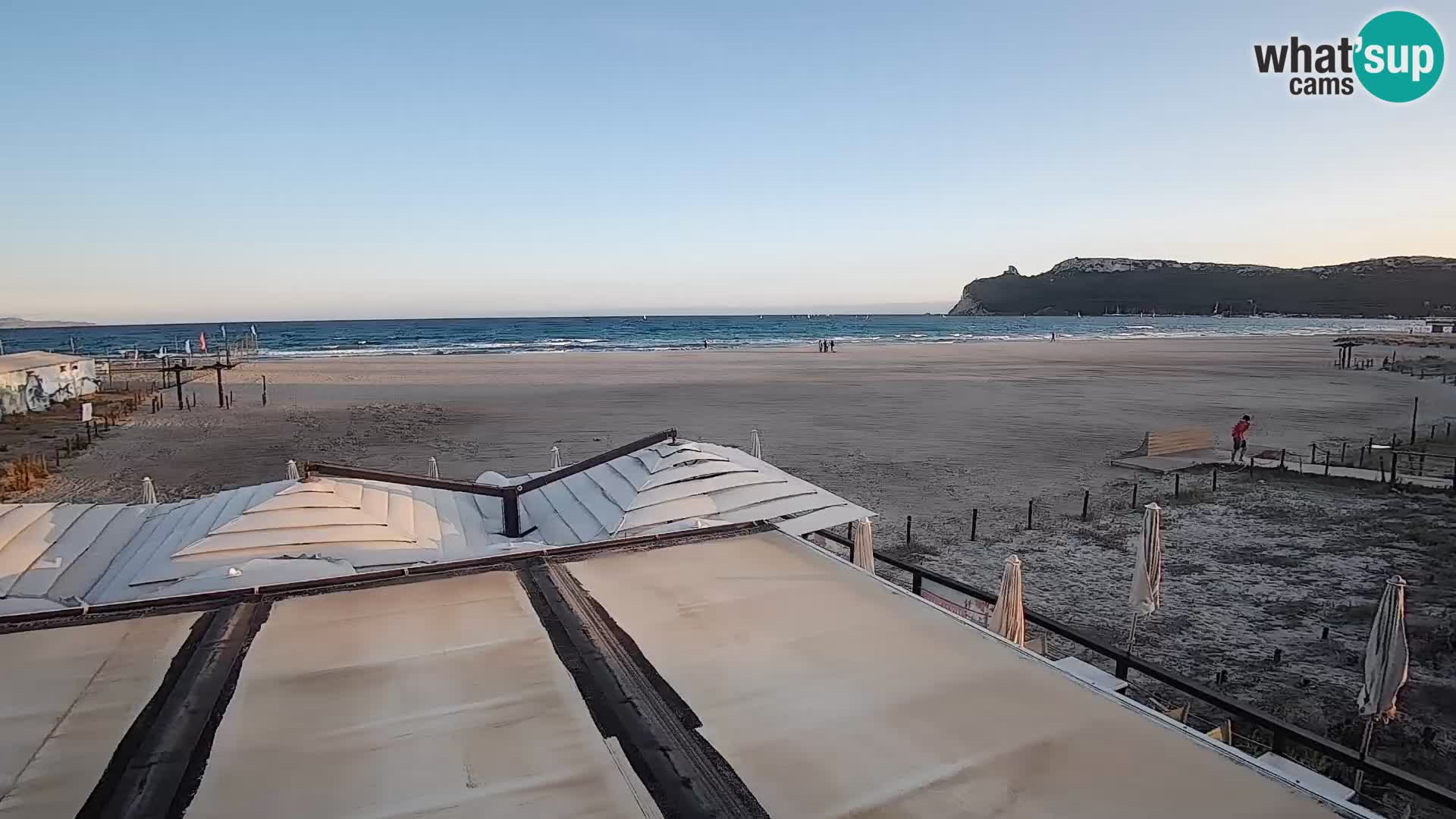 Poetto beach webcam | Cagliari | Sardinia