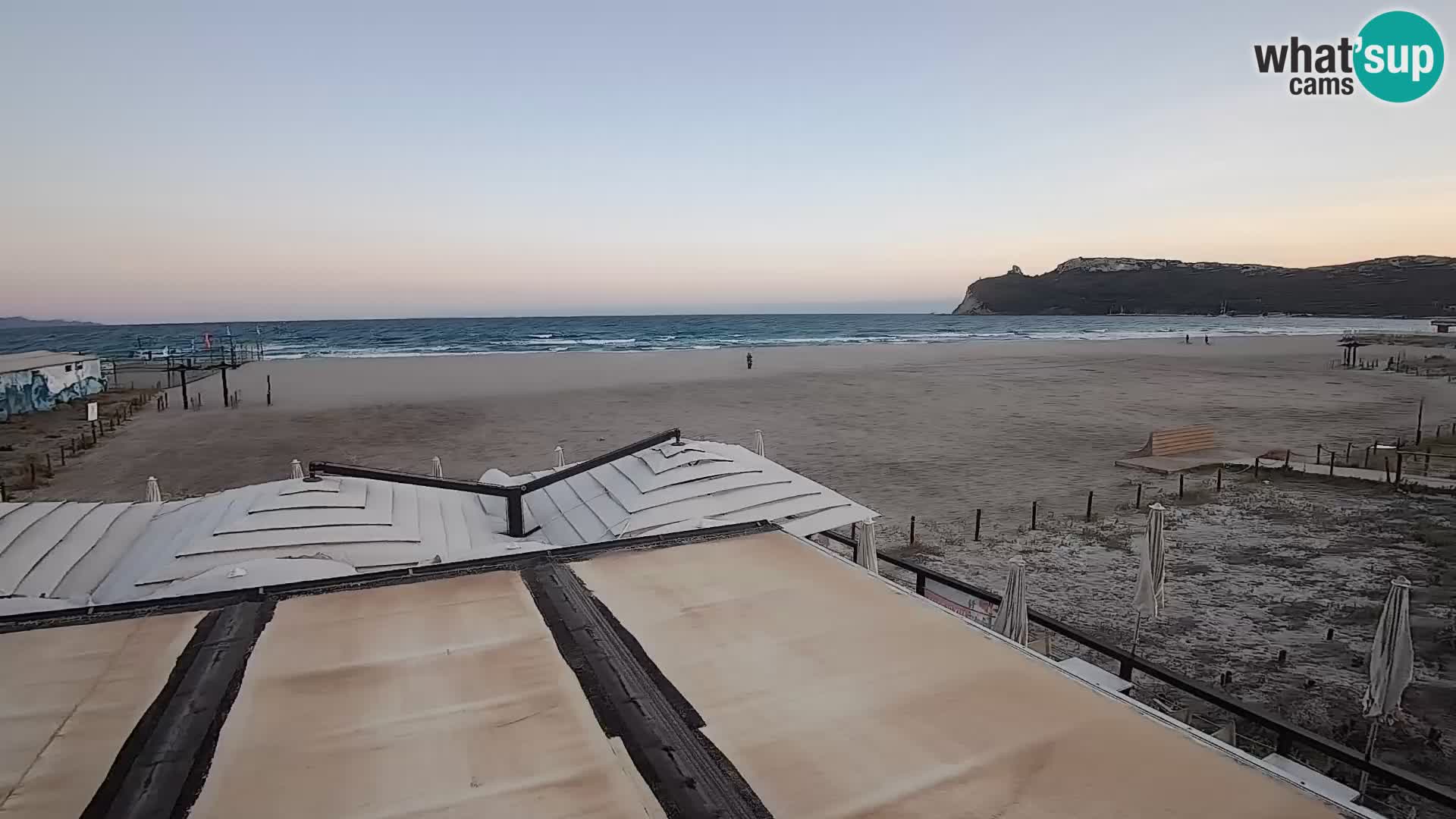 Poetto beach webcam | Cagliari | Sardinija