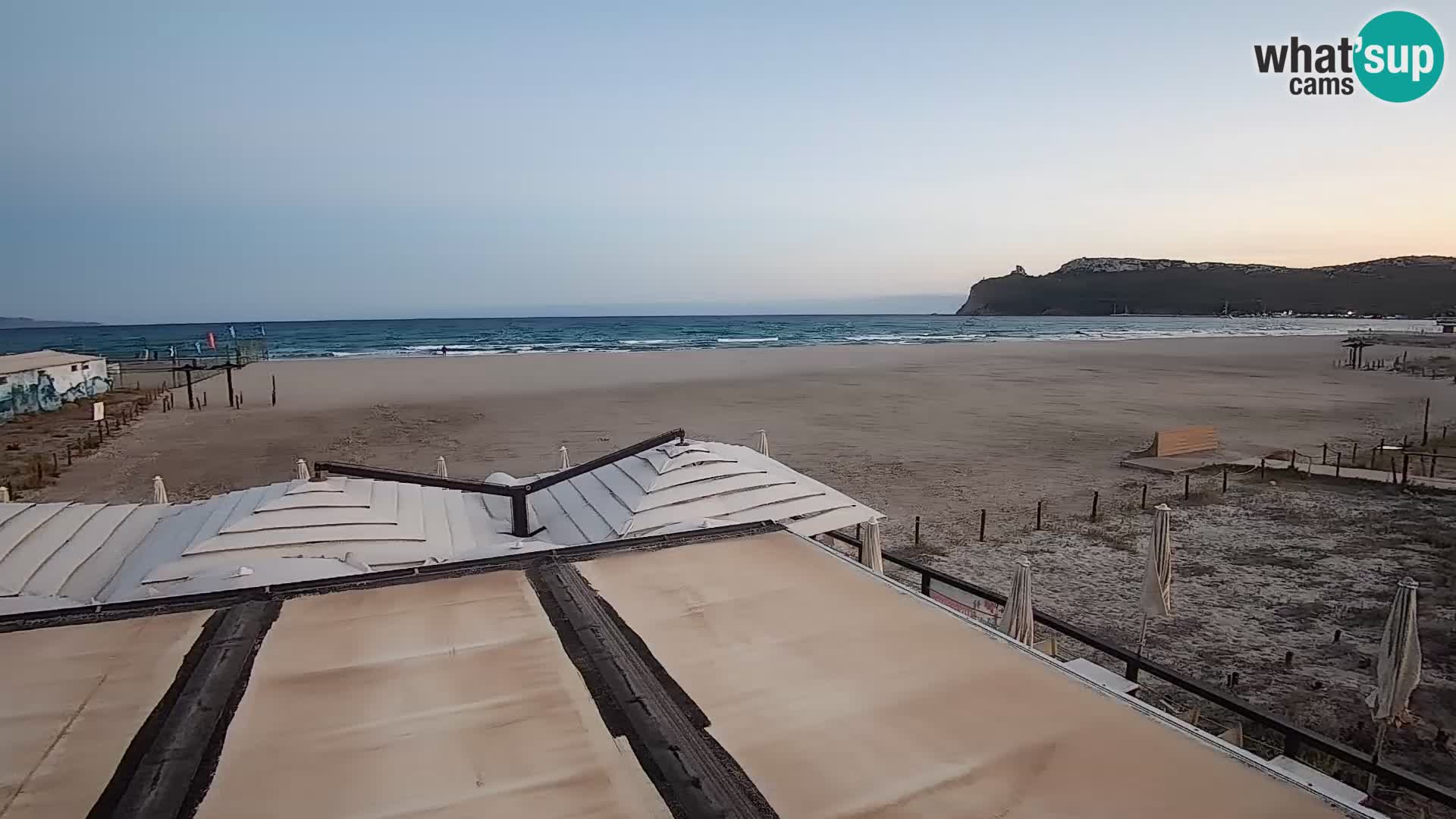 Poetto beach webcam | Cagliari | Sardinia