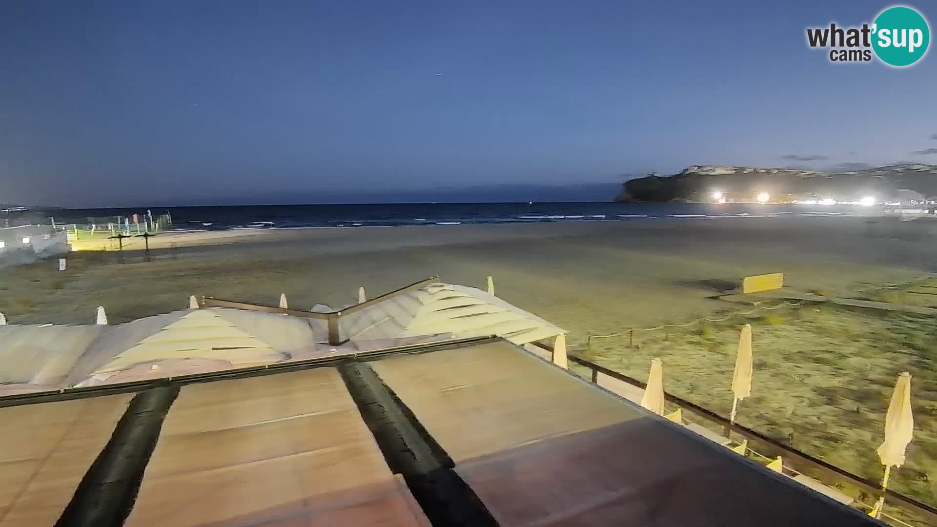 Poetto beach webcam | Cagliari | Sardinija