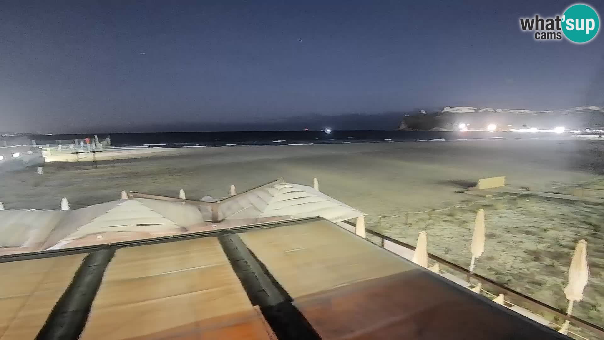 Poetto beach webcam | Cagliari | Sardinija