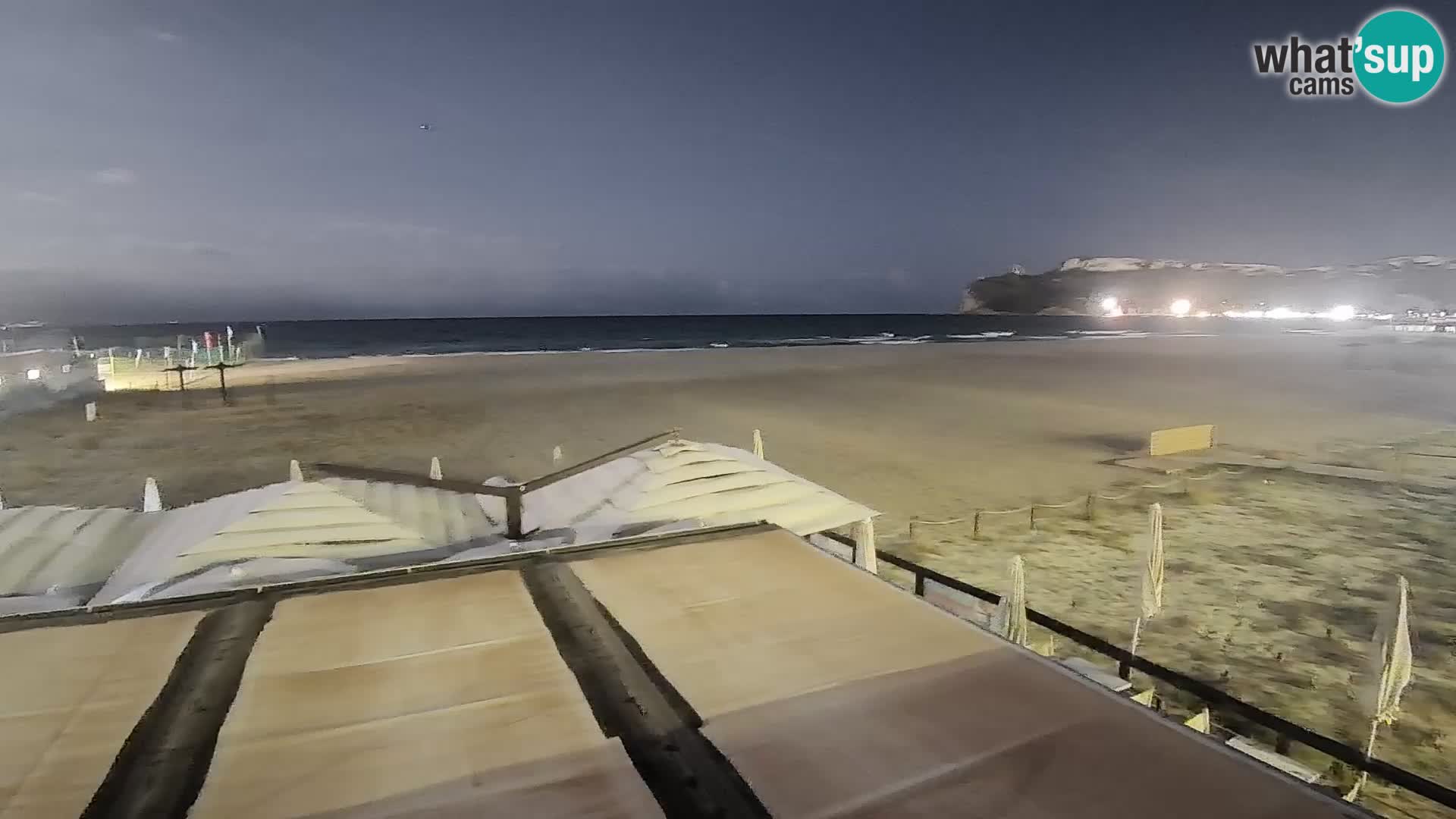 Poetto beach webcam | Cagliari | Sardinija