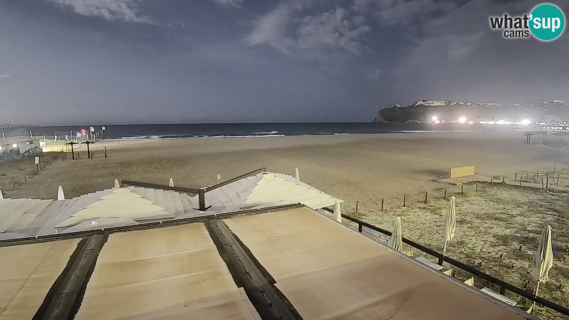 Poetto beach webcam | Cagliari | Sardinia