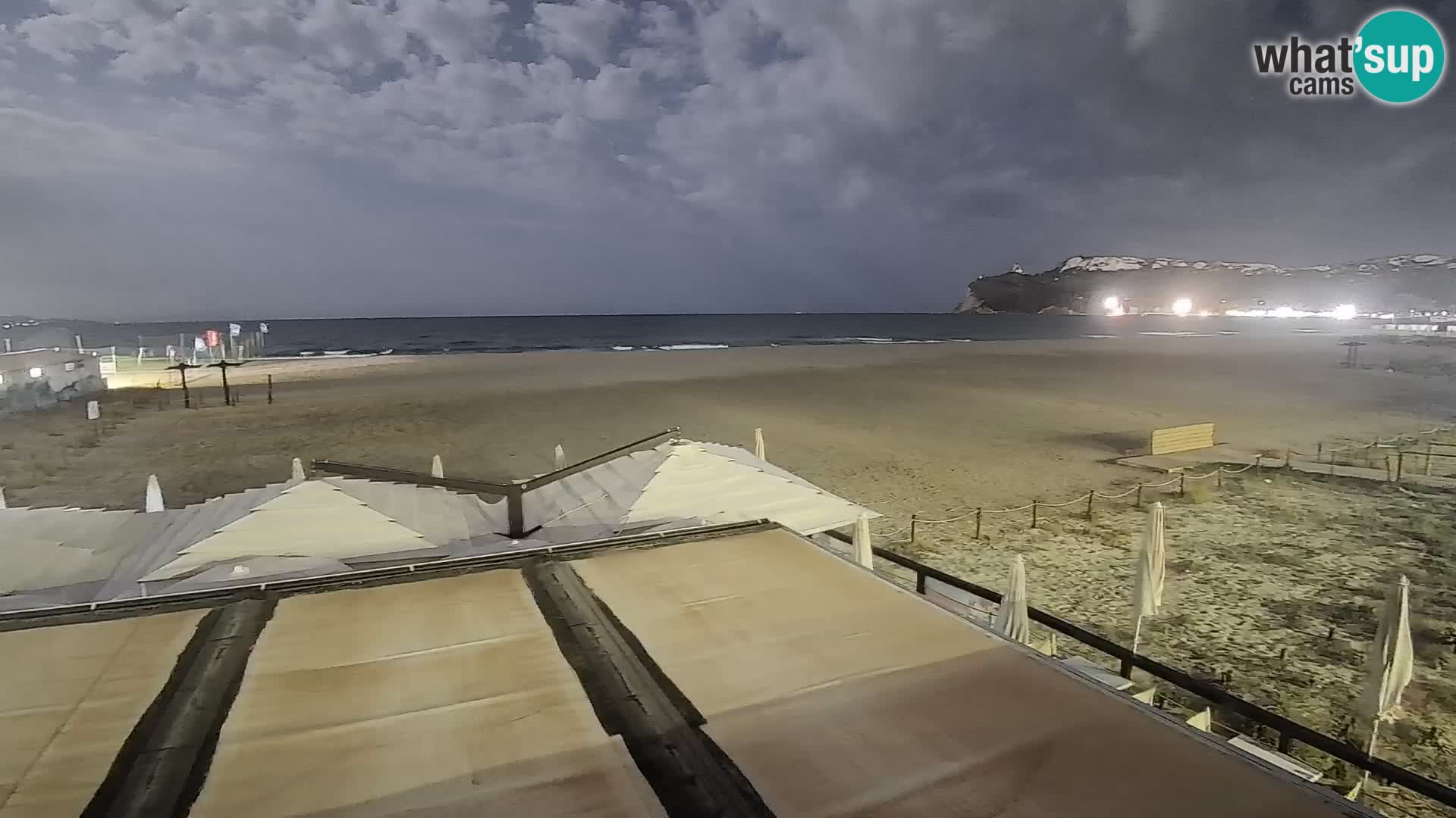 Webcam plage de Poetto | Cagliari | Sardaigne