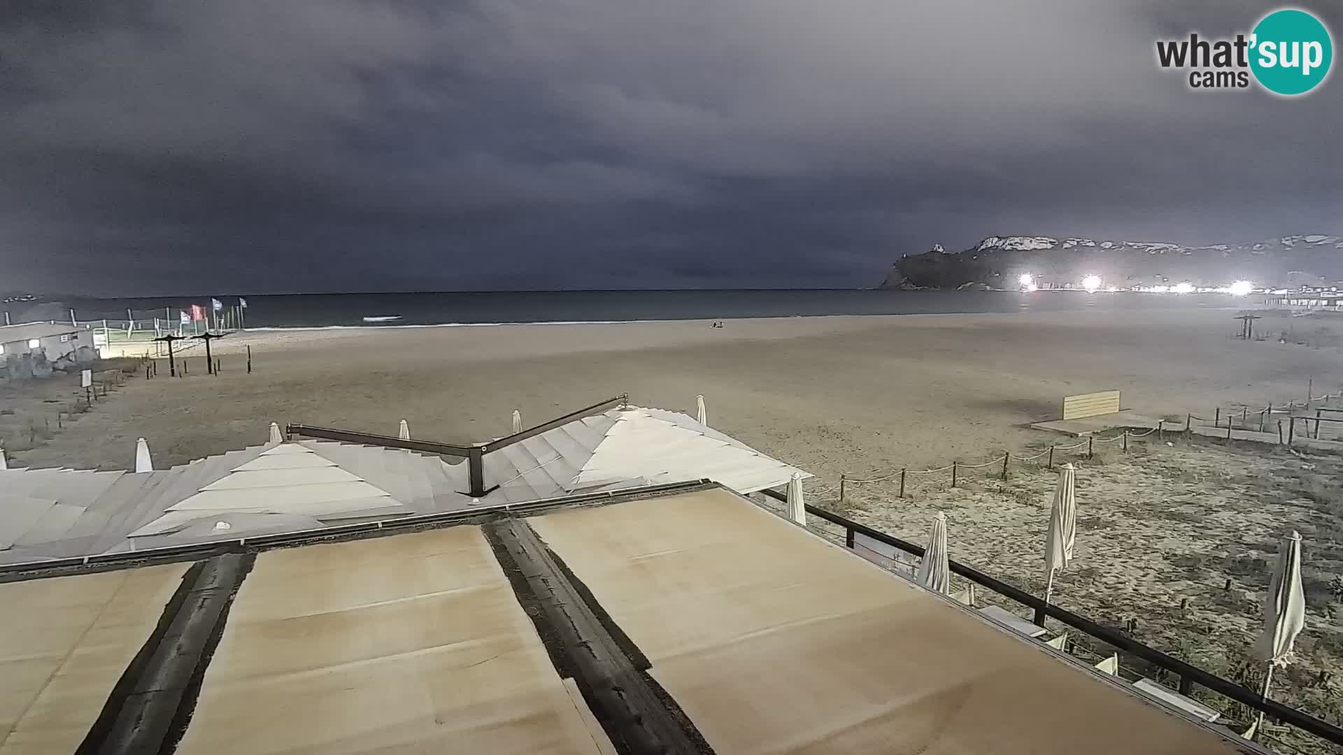 Poetto beach webcam | Cagliari | Sardinia