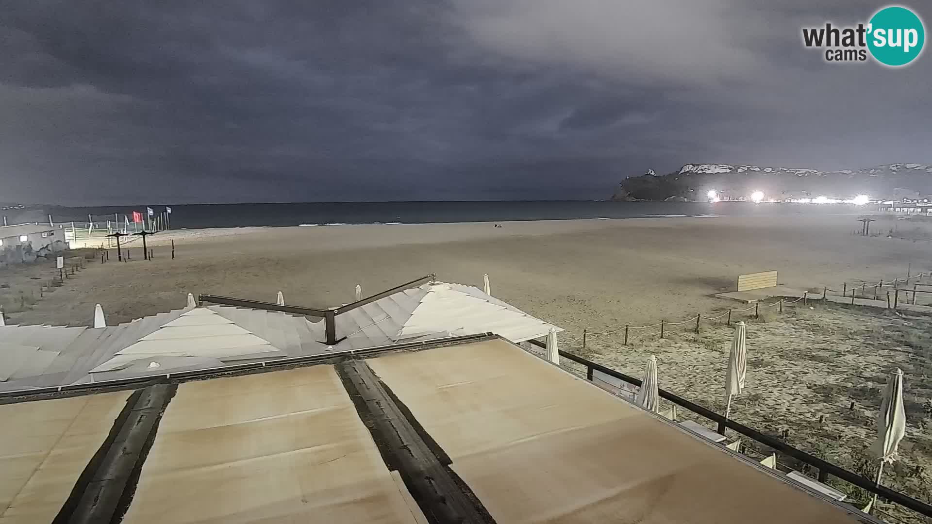 Webcam spiaggia del Poetto | Cagliari | Sardegna