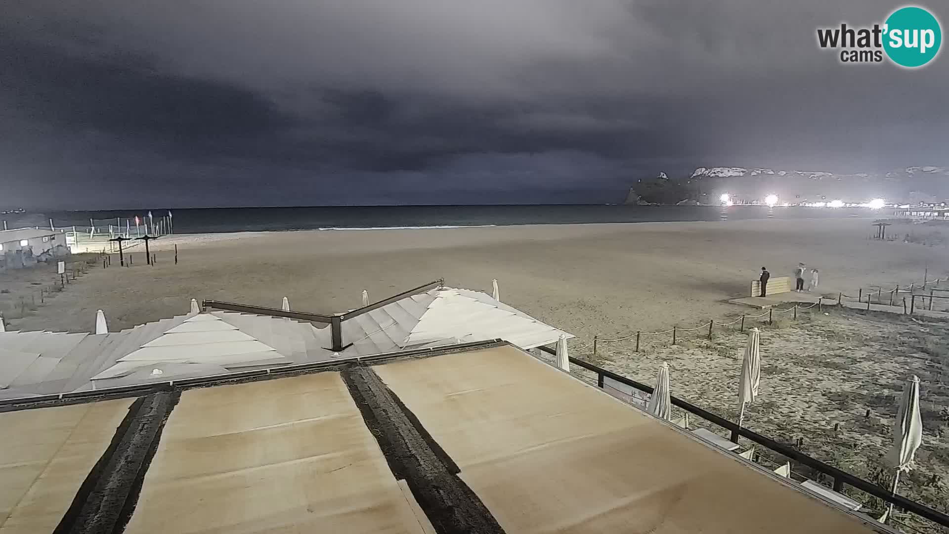 Poetto beach webcam | Cagliari | Sardinia