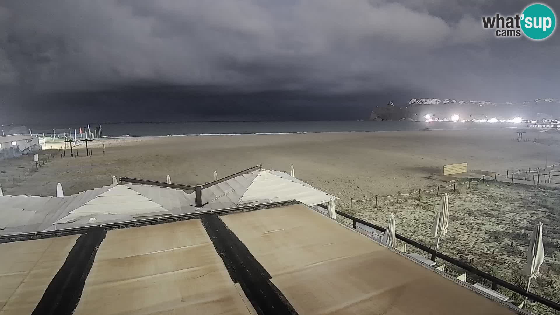 Webcam spiaggia del Poetto | Cagliari | Sardegna