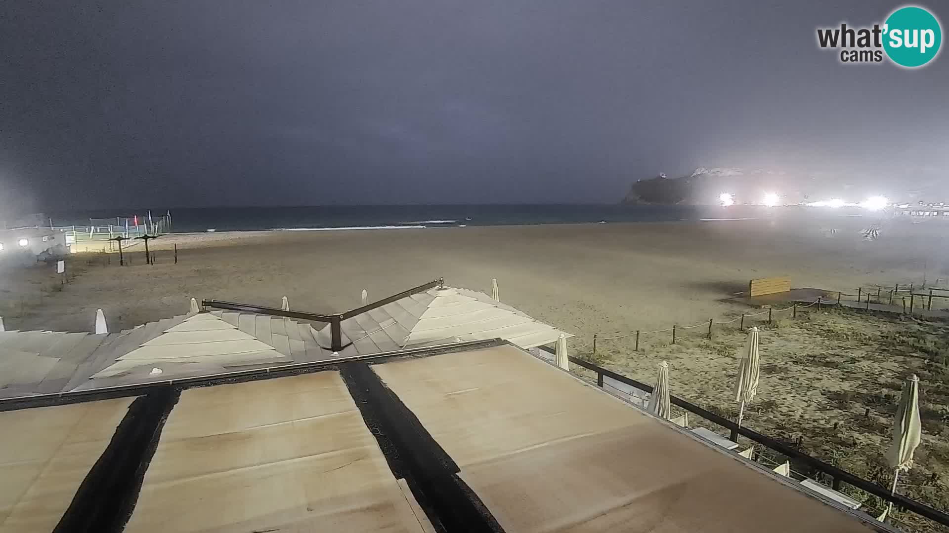 Webcam plage de Poetto | Cagliari | Sardaigne