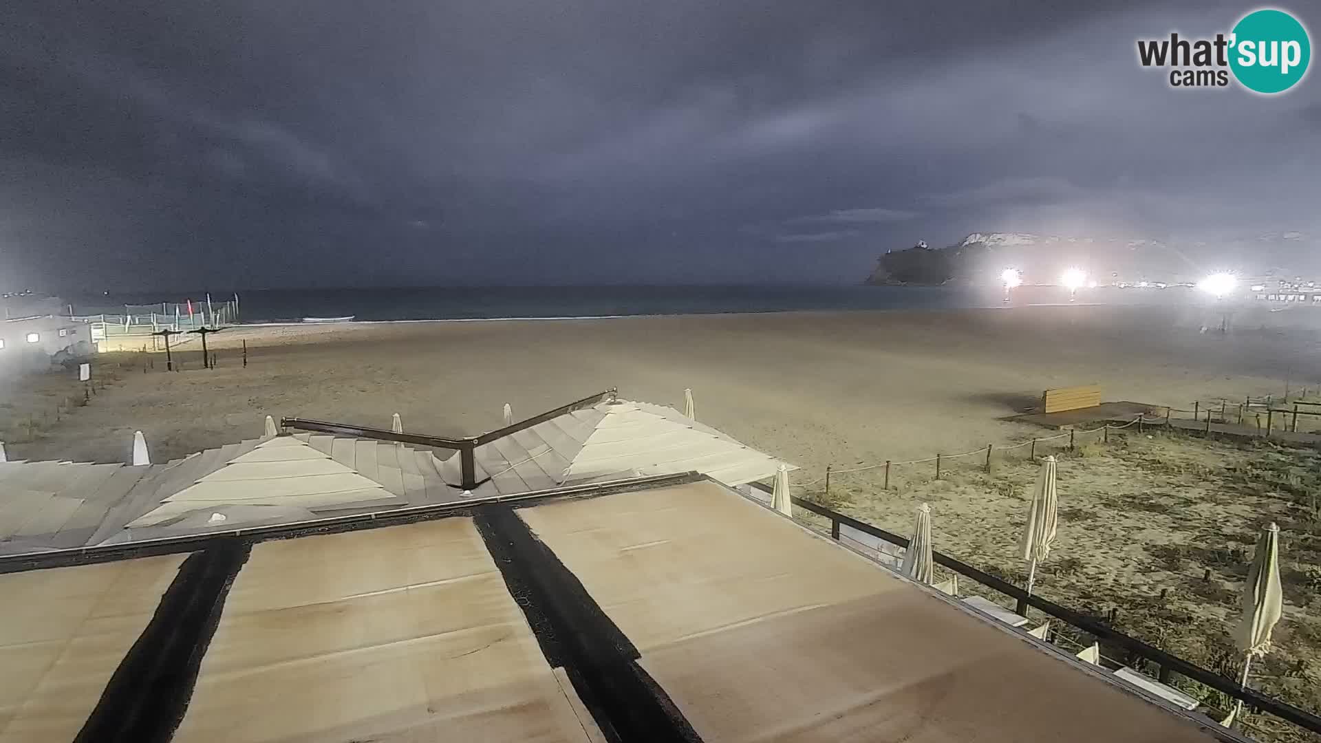 Poetto beach webcam | Cagliari | Sardinia