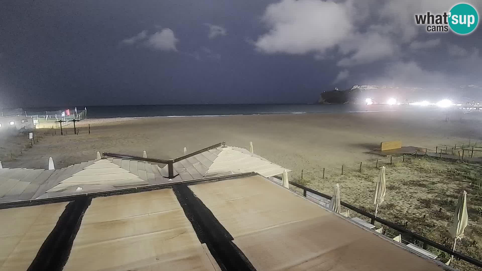 Poetto beach webcam | Cagliari | Sardinia