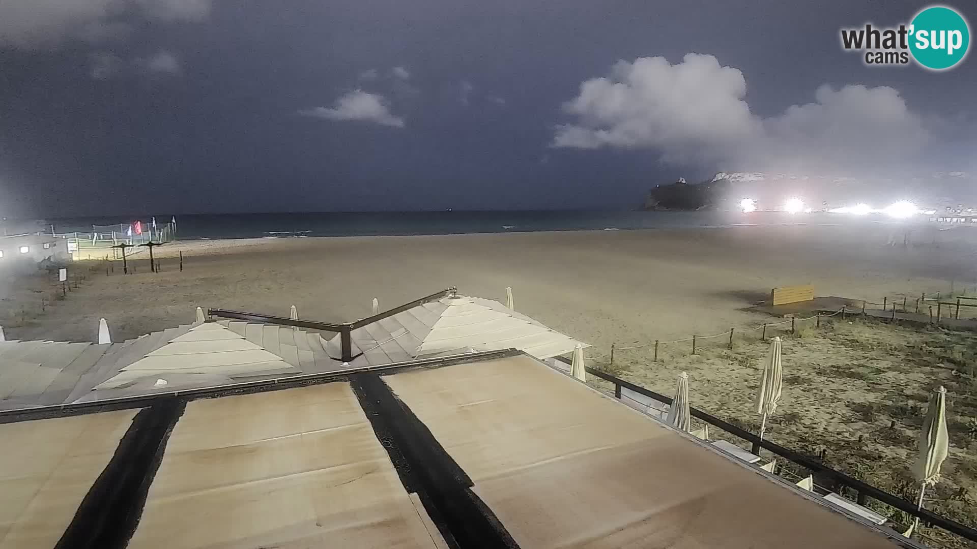 Poetto beach webcam | Cagliari | Sardinija