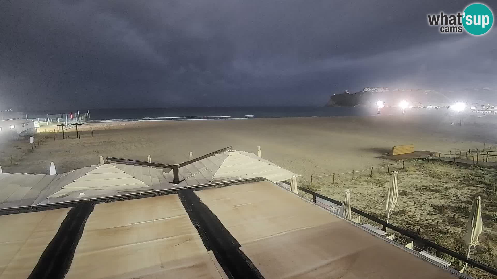 Poetto beach webcam | Cagliari | Sardinija
