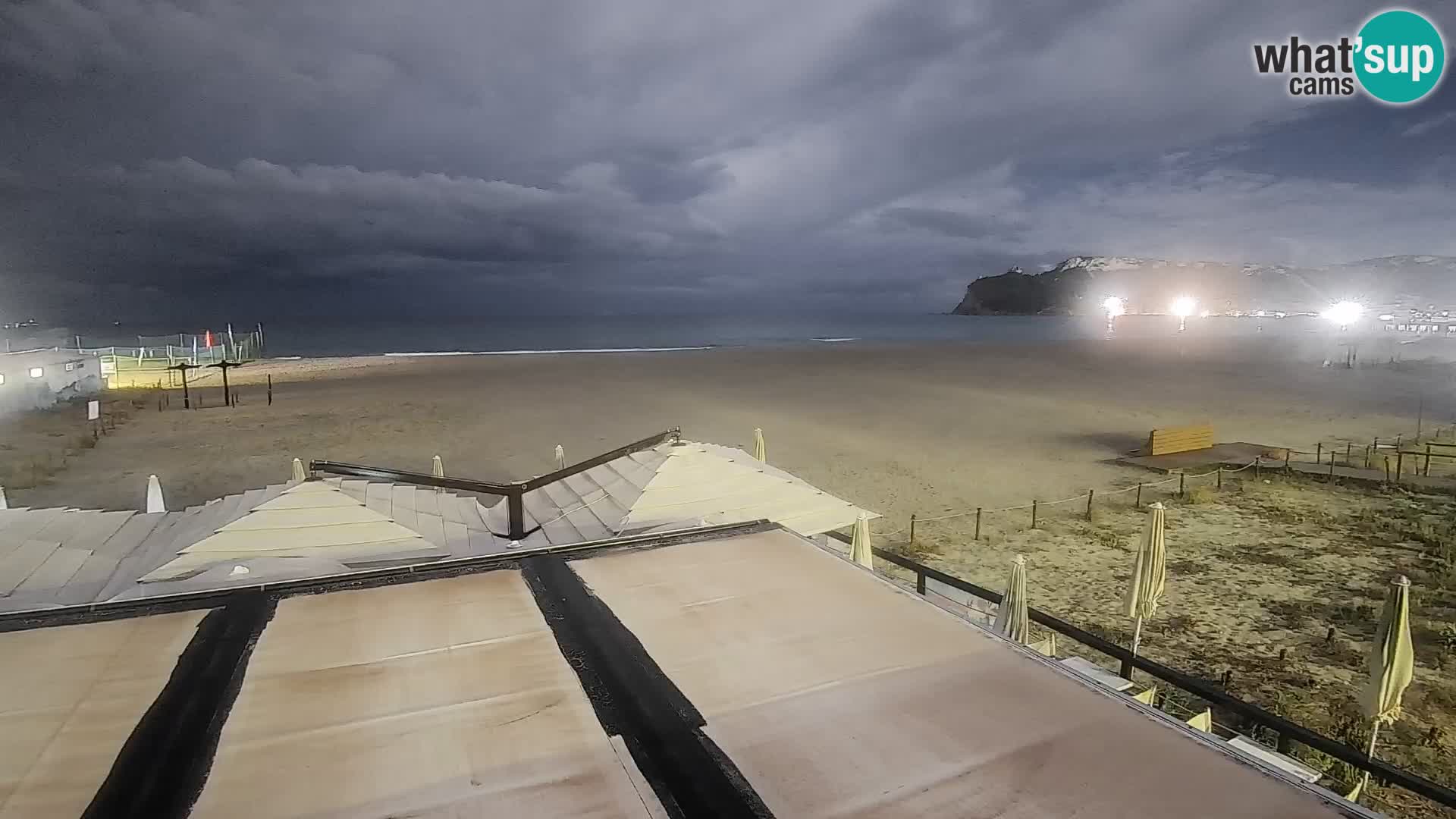 Webcam plage de Poetto | Cagliari | Sardaigne