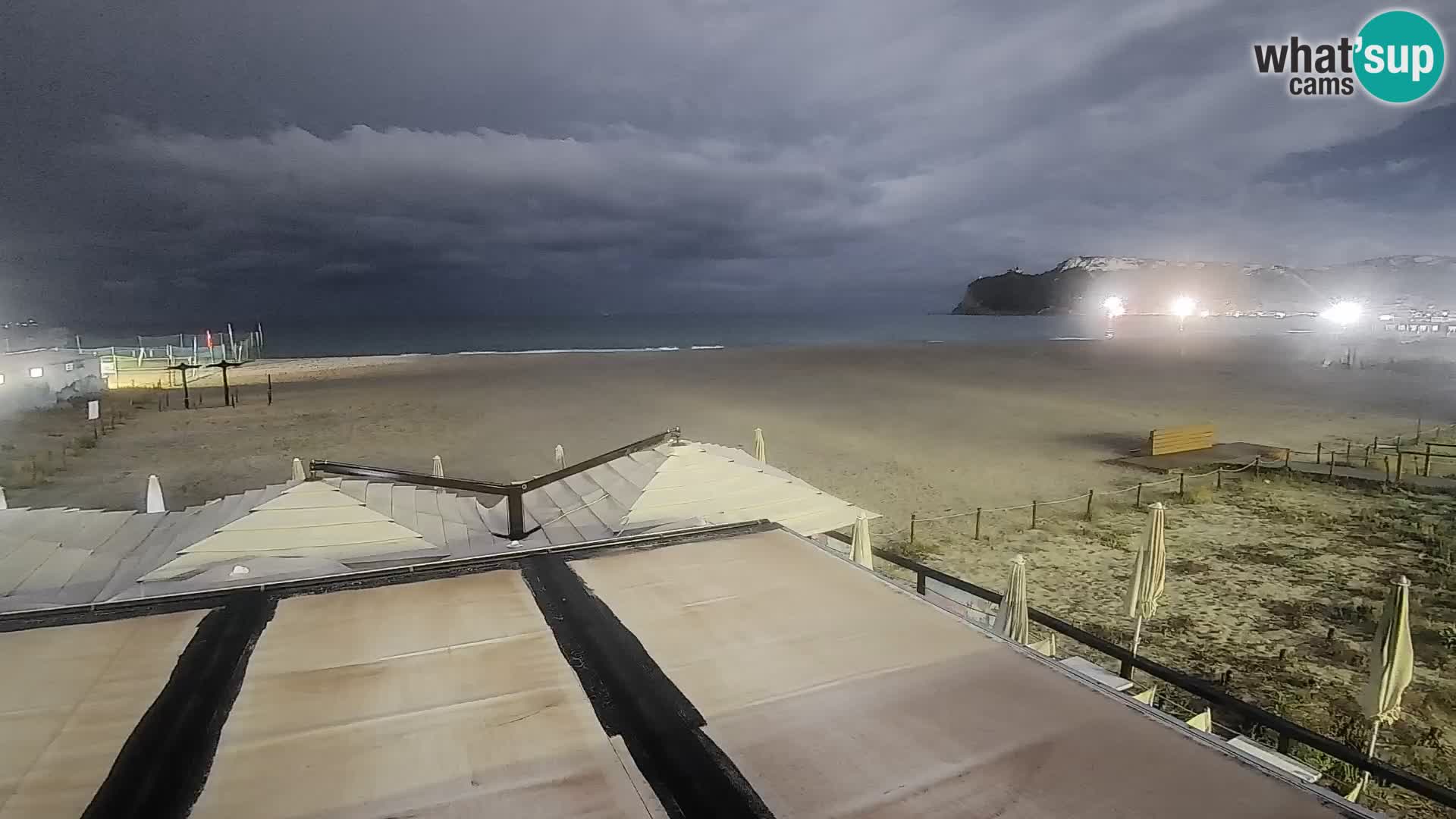 Webcam plage de Poetto | Cagliari | Sardaigne