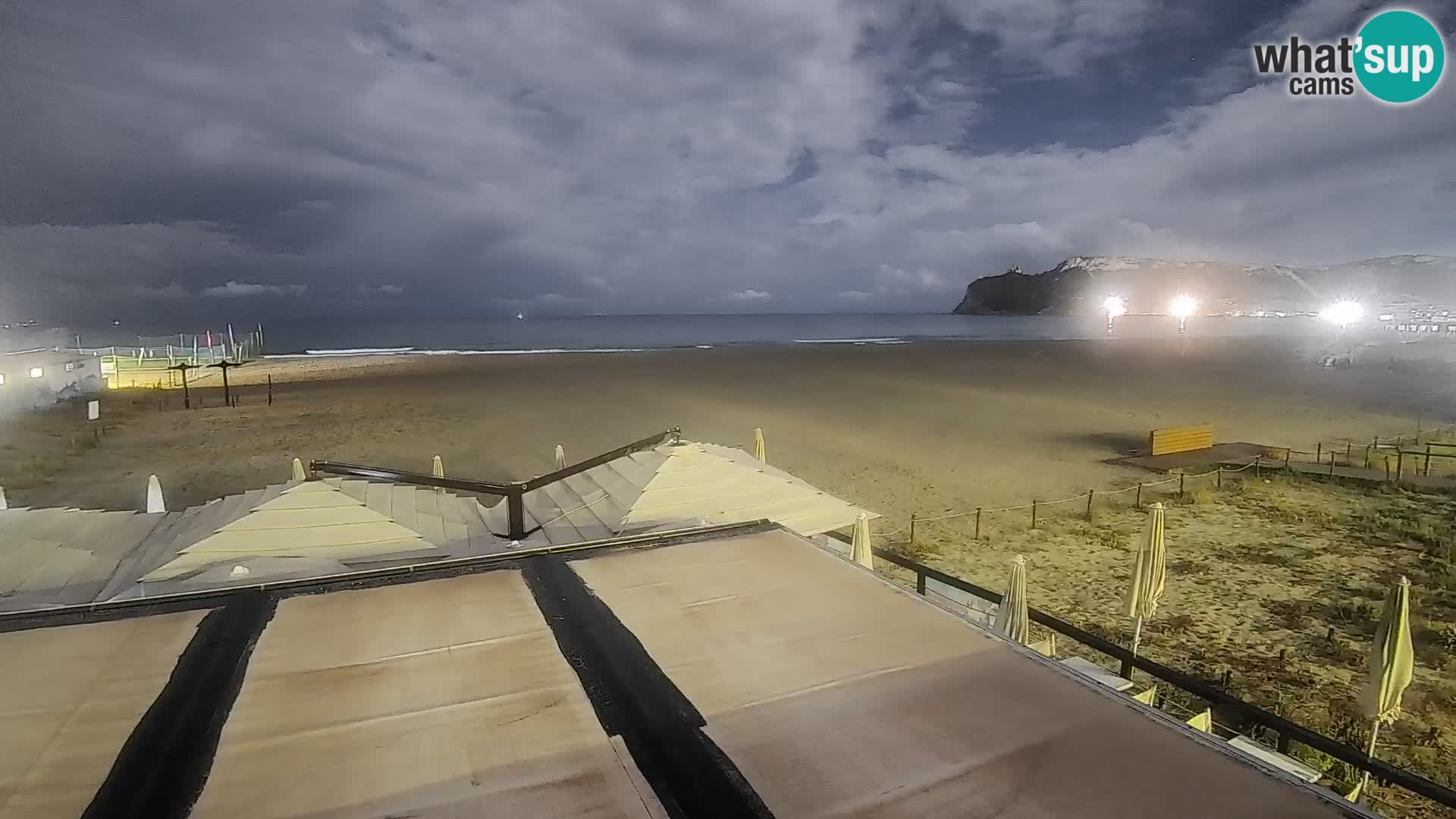 Poetto beach webcam | Cagliari | Sardinia