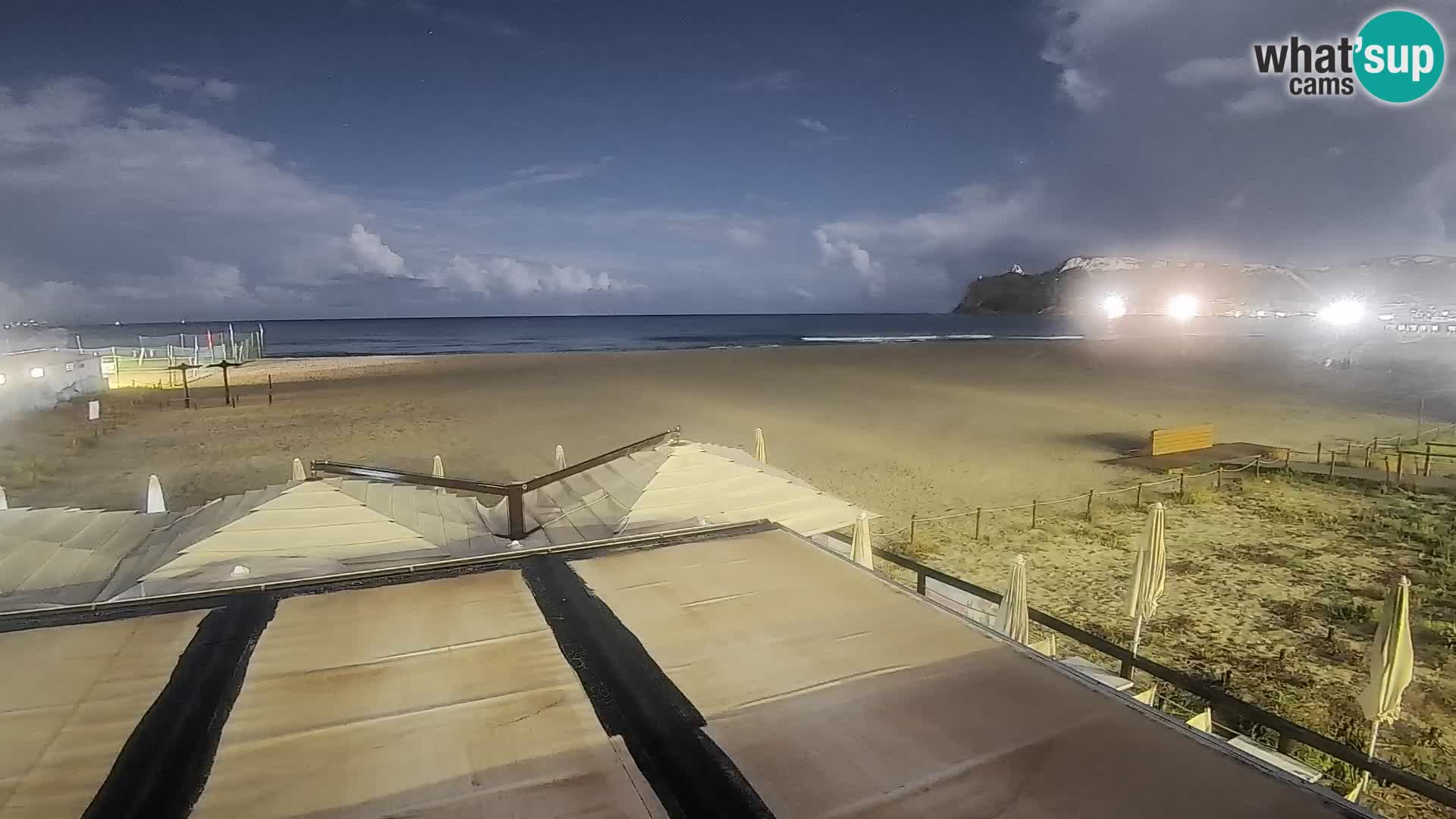 Poetto Strand Webcam | Cagliari | Sardinien