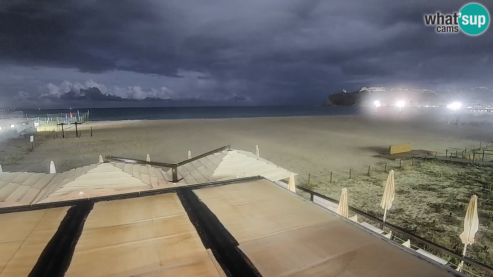 Webcam spiaggia del Poetto | Cagliari | Sardegna