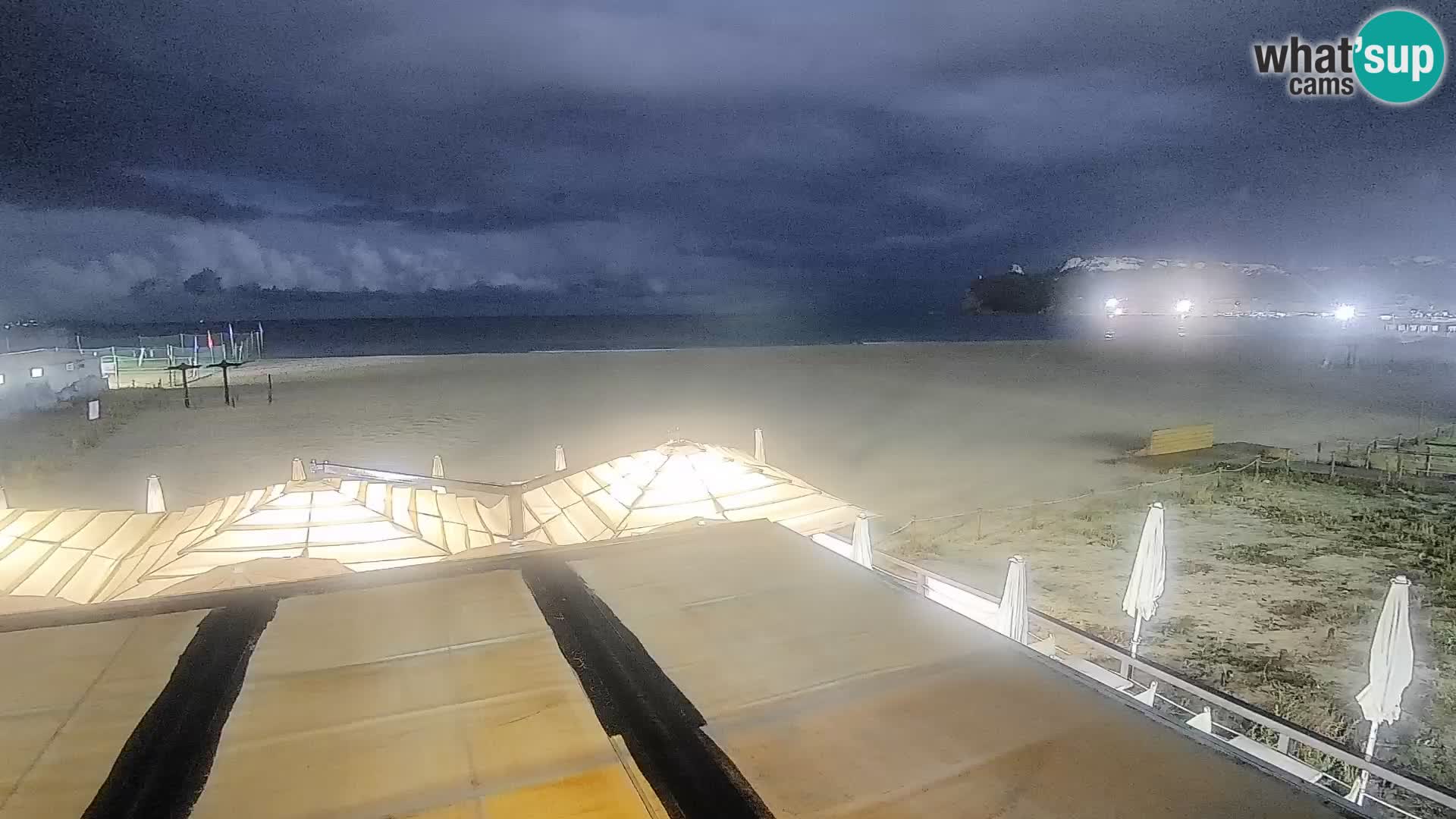 Poetto beach webcam | Cagliari | Sardinija