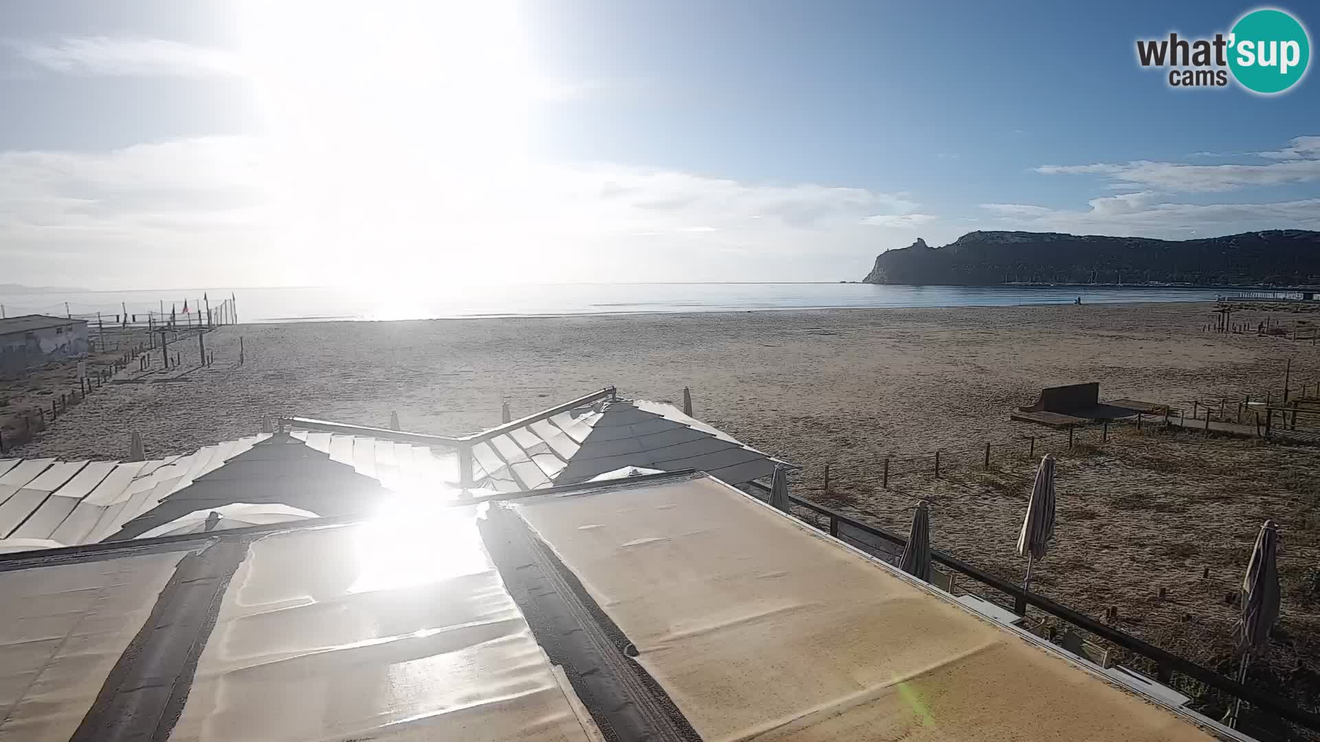 Webcam playa de Poetto | Cagliari | Cerdeña